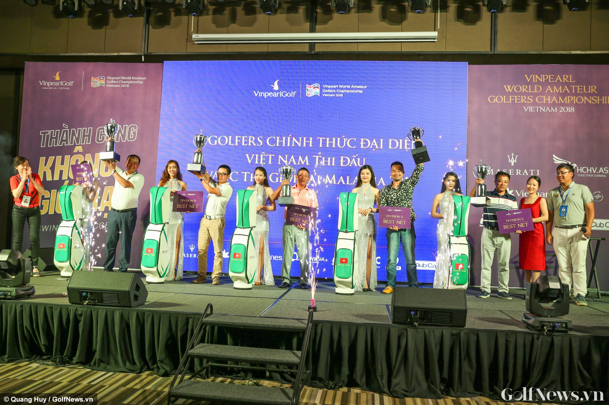 Chính thức tìm ra 5 golfer đại diện Việt Nam tham dự WAGC 2018 thế giới