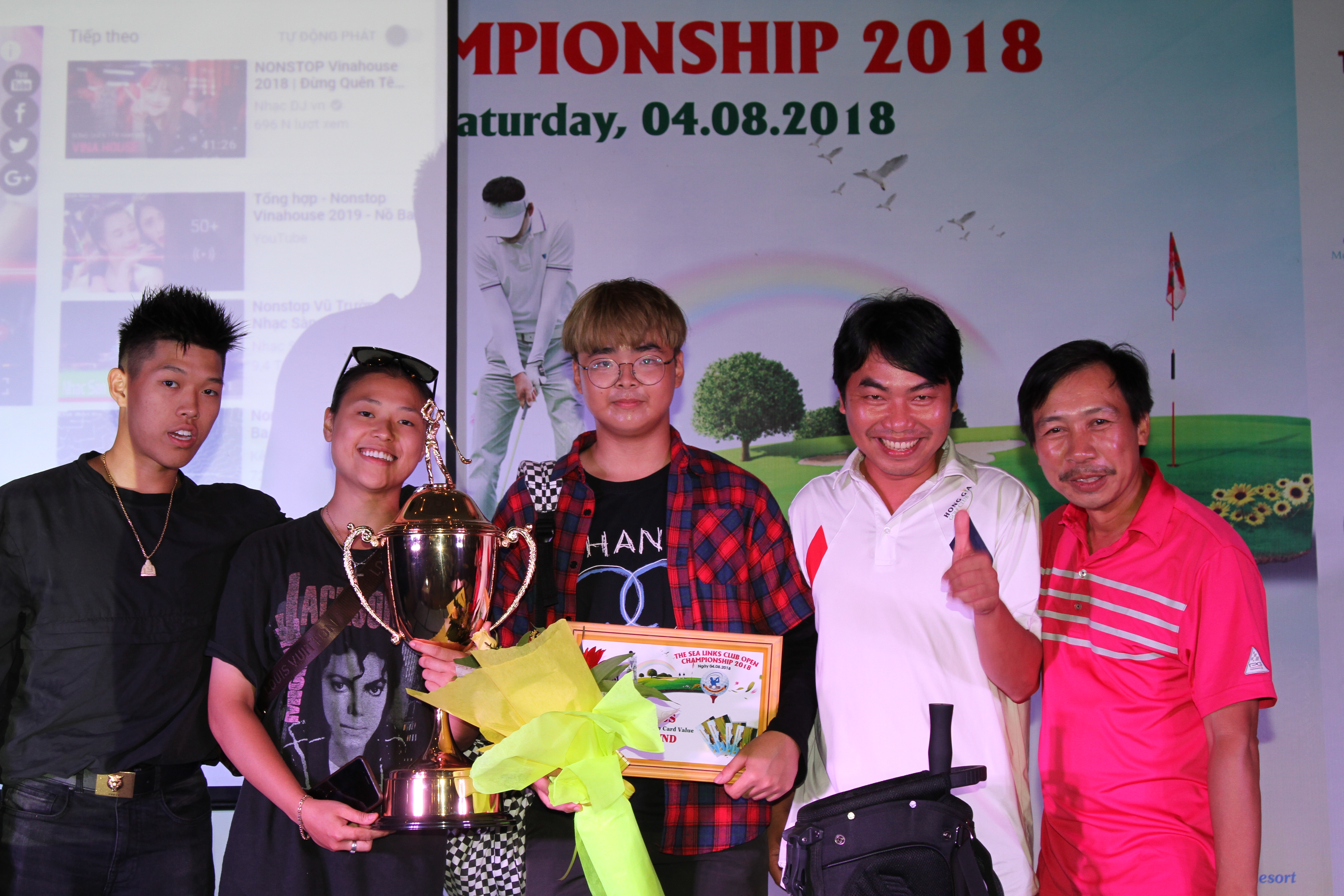 Giải golf Vô địch CLB Sea Links Mở rộng 2018: Golfer Đỗ Quốc Việt xuất sắc đoạt giải Best Gross