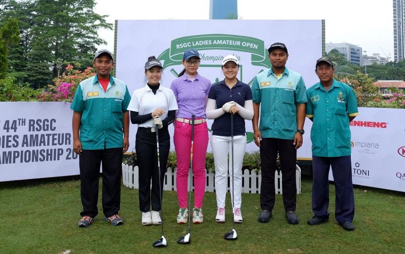 Hanako Kawasaki, Đoàn Xuân Khuê Minh và Ngô Lê Hoàng Nam Phương giành Á quân tại giải golf nghiệp dư hàng đầu Malaysia