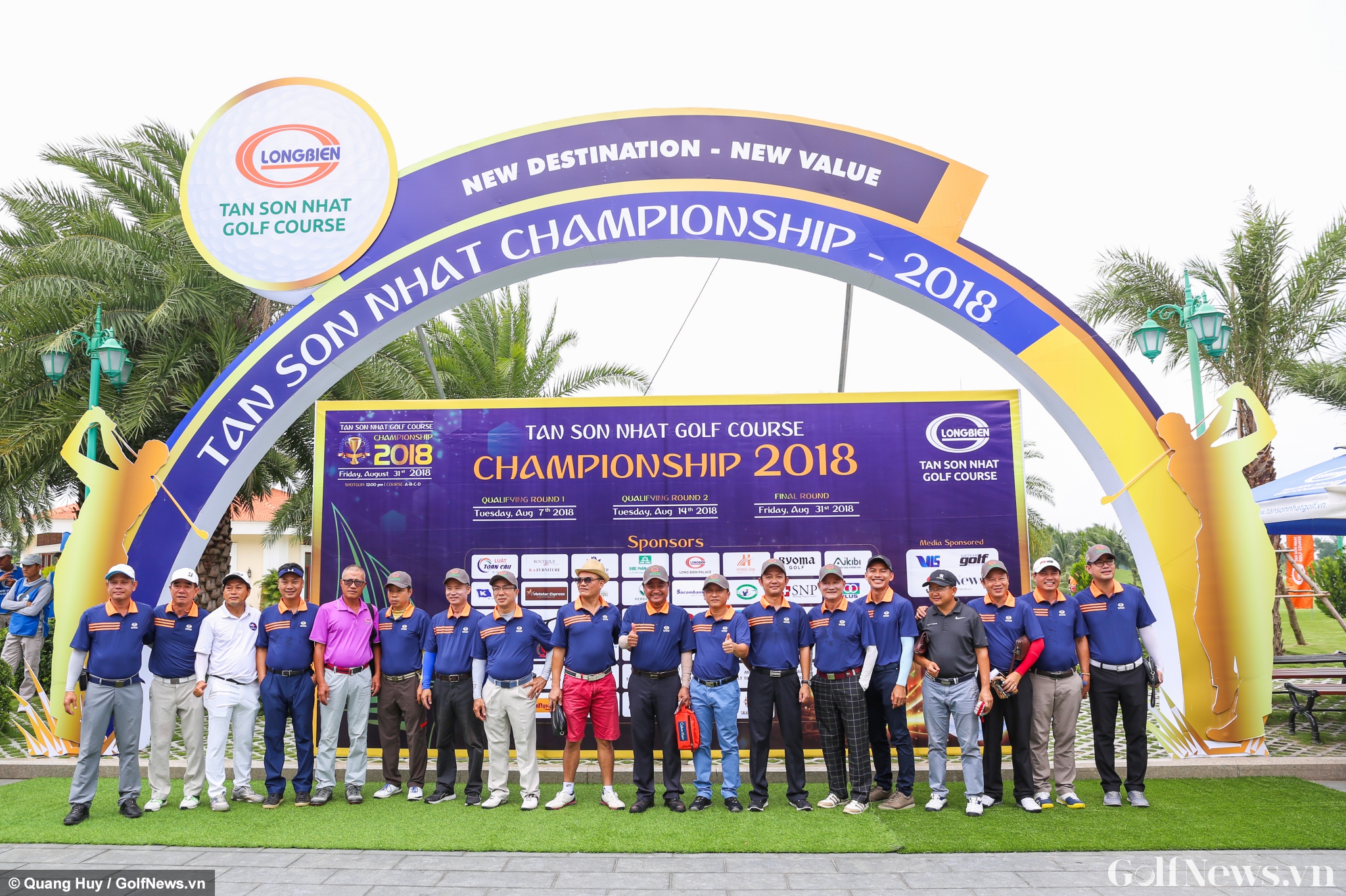 Tan Son Nhat Golf Course Championship - Vòng loại thứ 2: Lê Công Vinh, Bình Minh 'quyết chiến' dưới mưa