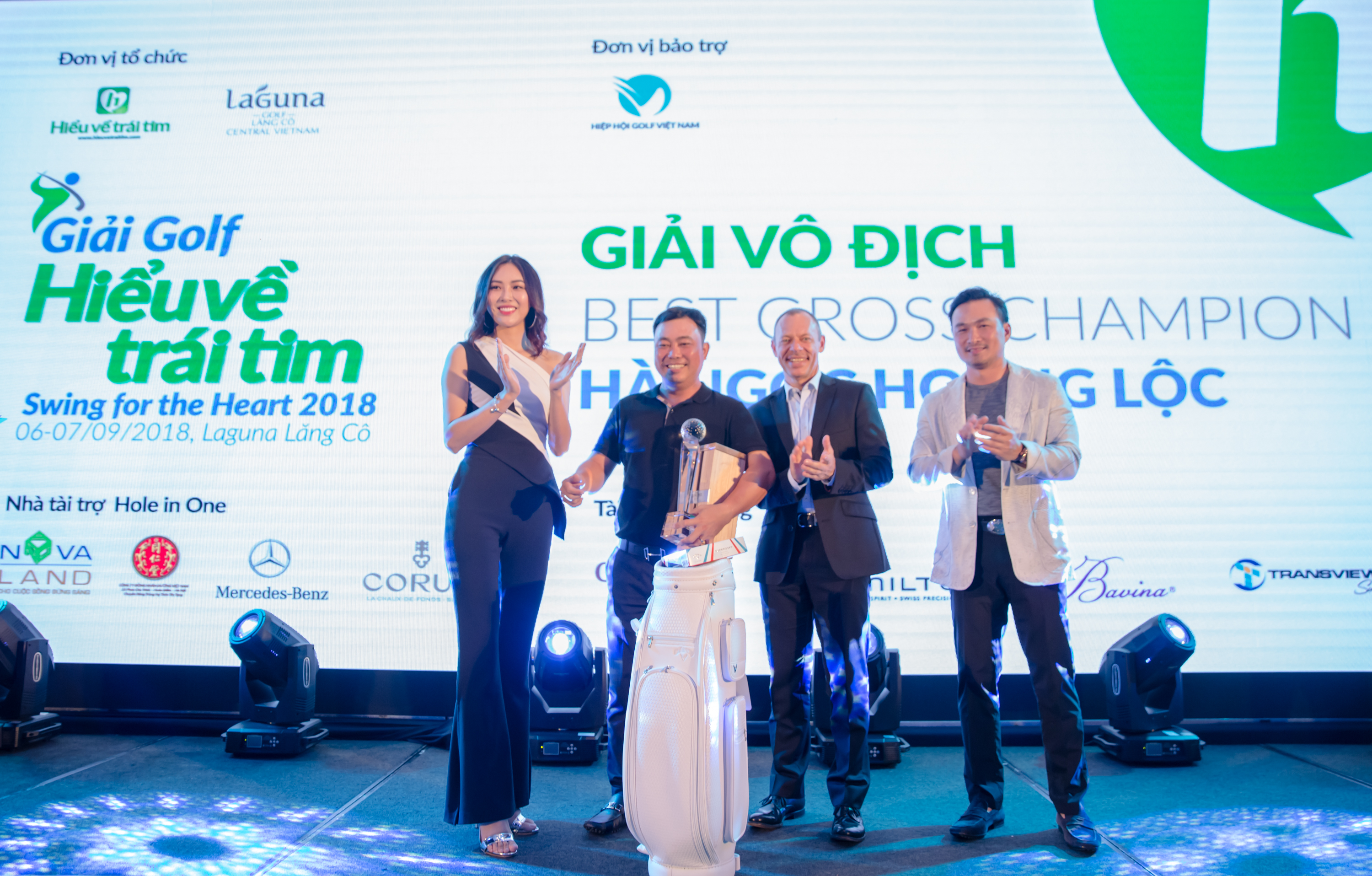 Golfer Hà Ngọc Hoàng Lộc xuất sắc giành chức Vô địch tại Giải Golf Hiểu về trái tim - Swing for the Heart 2018