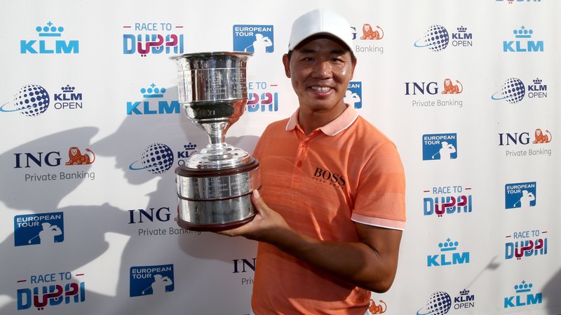 Vượt mặt Chris Wood, golfer người Trung Quốc giành chức vô địch KLM Open 2018