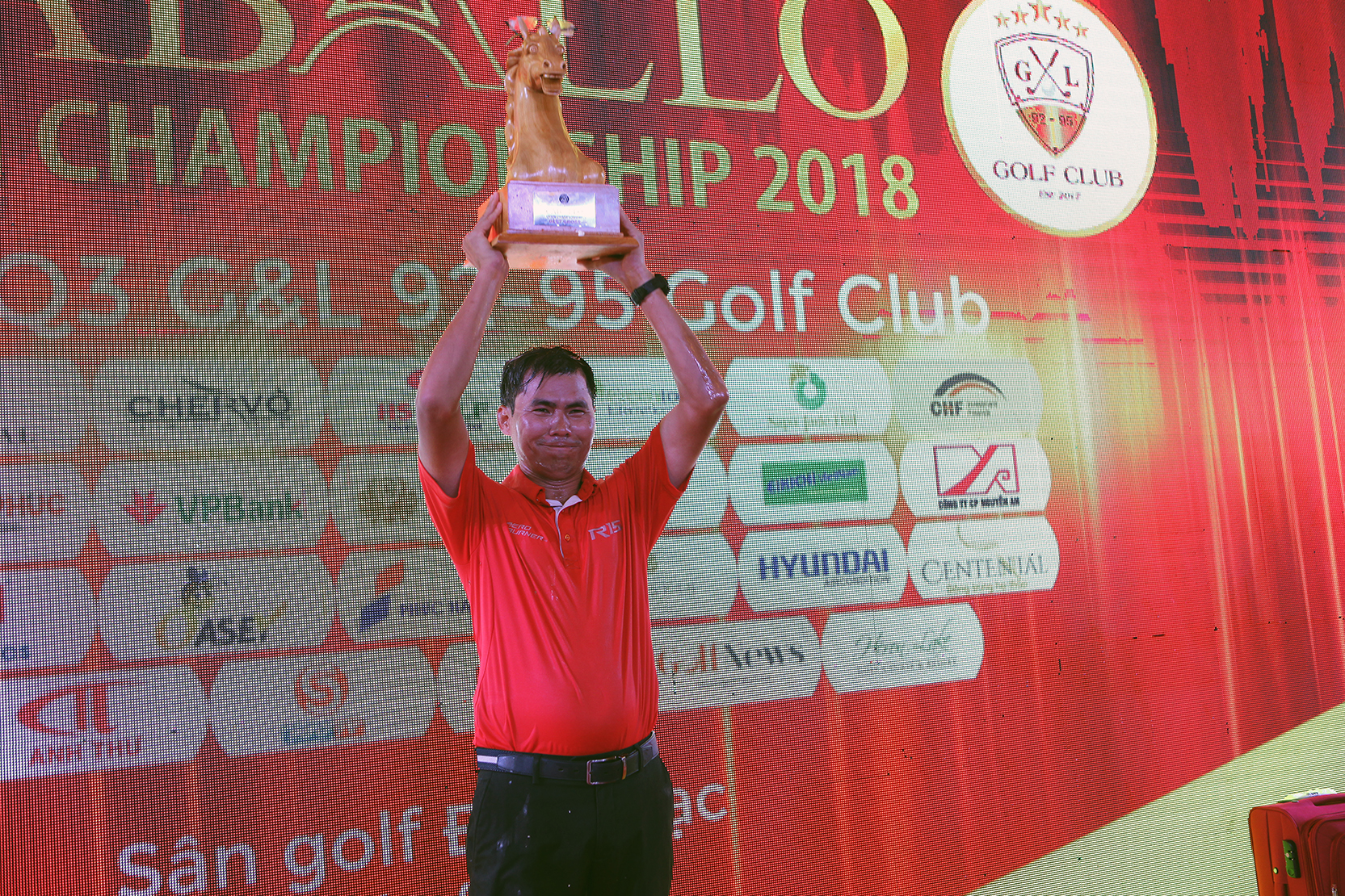Giải Caballo Open Championship 2018: Golfer Nguyễn Văn Mạnh xuất sắc đoạt cúp vô địch