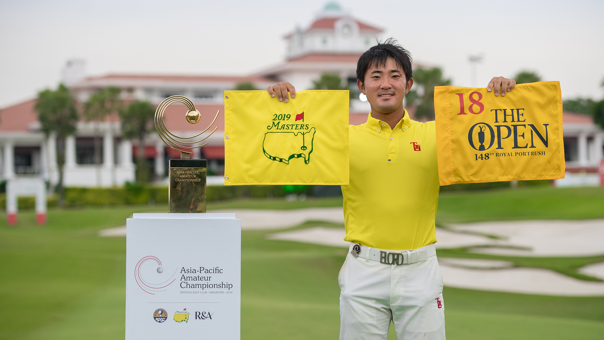 Takumi Kanaya giành suất dự major sau chức vô địch Asia-Pacific Amateur Championship 2018