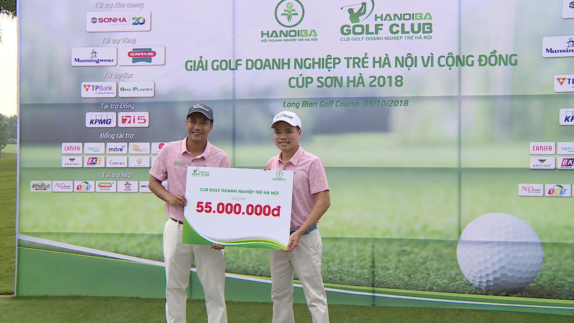 “Giải Golf Doanh nghiệp Trẻ Hà Nội Vì Cộng đồng - CÚP SƠN HÀ 2018”