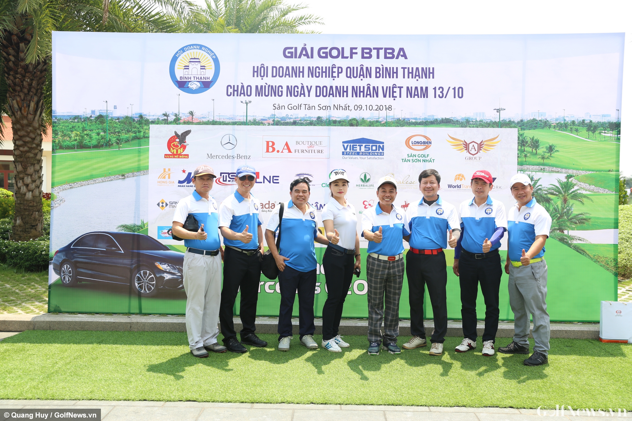 'Giải golf Hội doanh nghiệp quận Bình Thạnh mừng ngày Doanh nhân Việt Nam' chính thức khai mạc