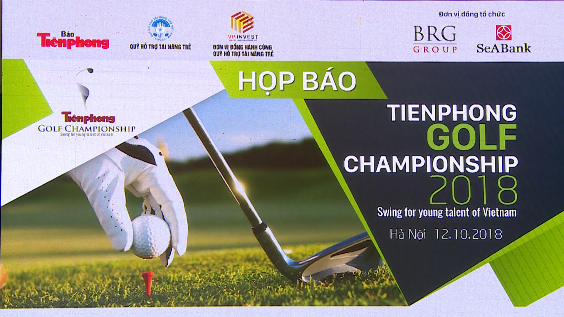 Tiền Phong Golf Championship 2018: Mục tiêu đạt 1 tỷ quyên góp cho “Quỹ hỗ trợ Tài năng trẻ Việt Nam”