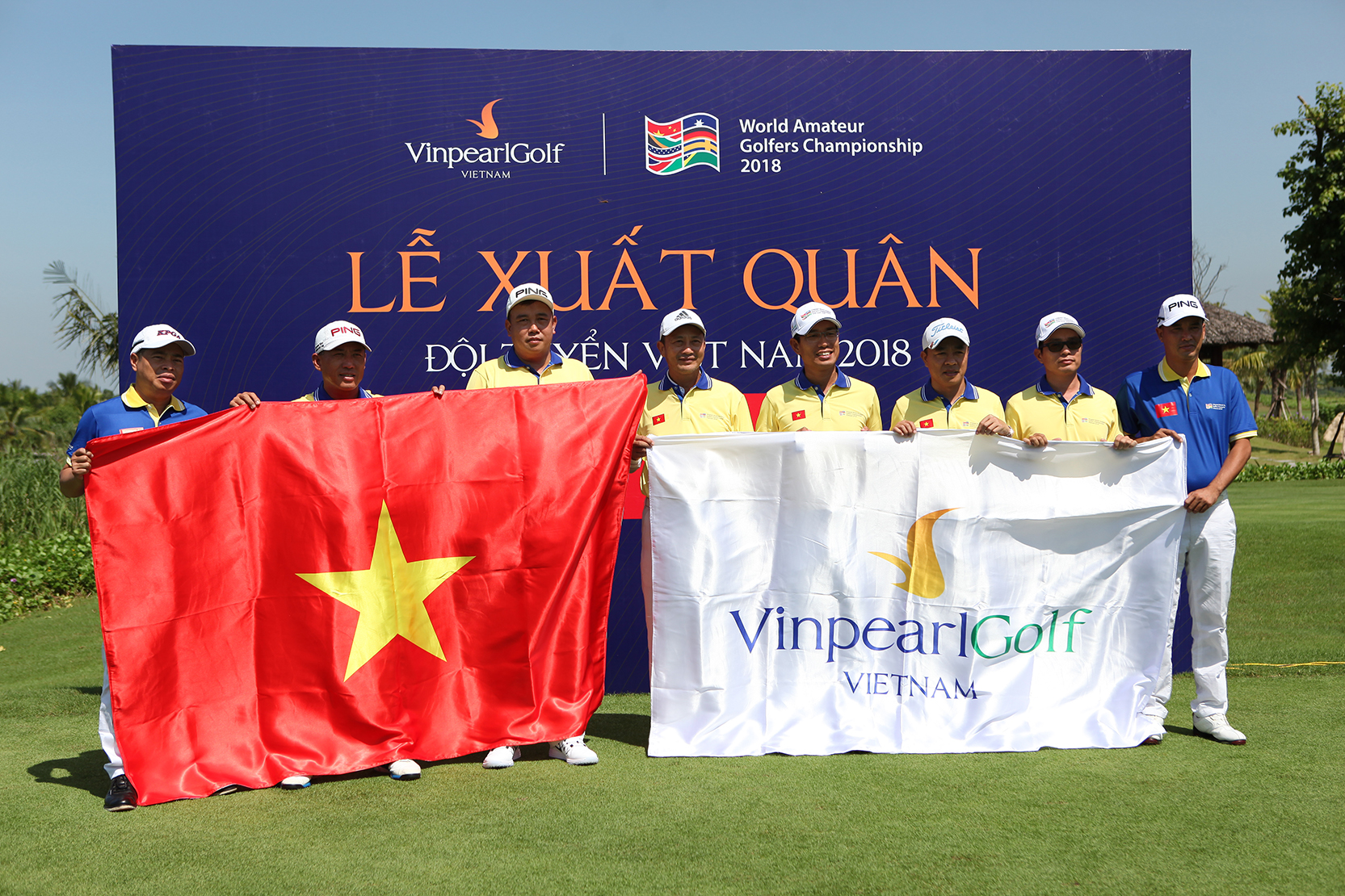 Đội tuyển Golf Việt Nam quyết tâm bảo vệ chức vô địch tại Giải WAGC 2018
