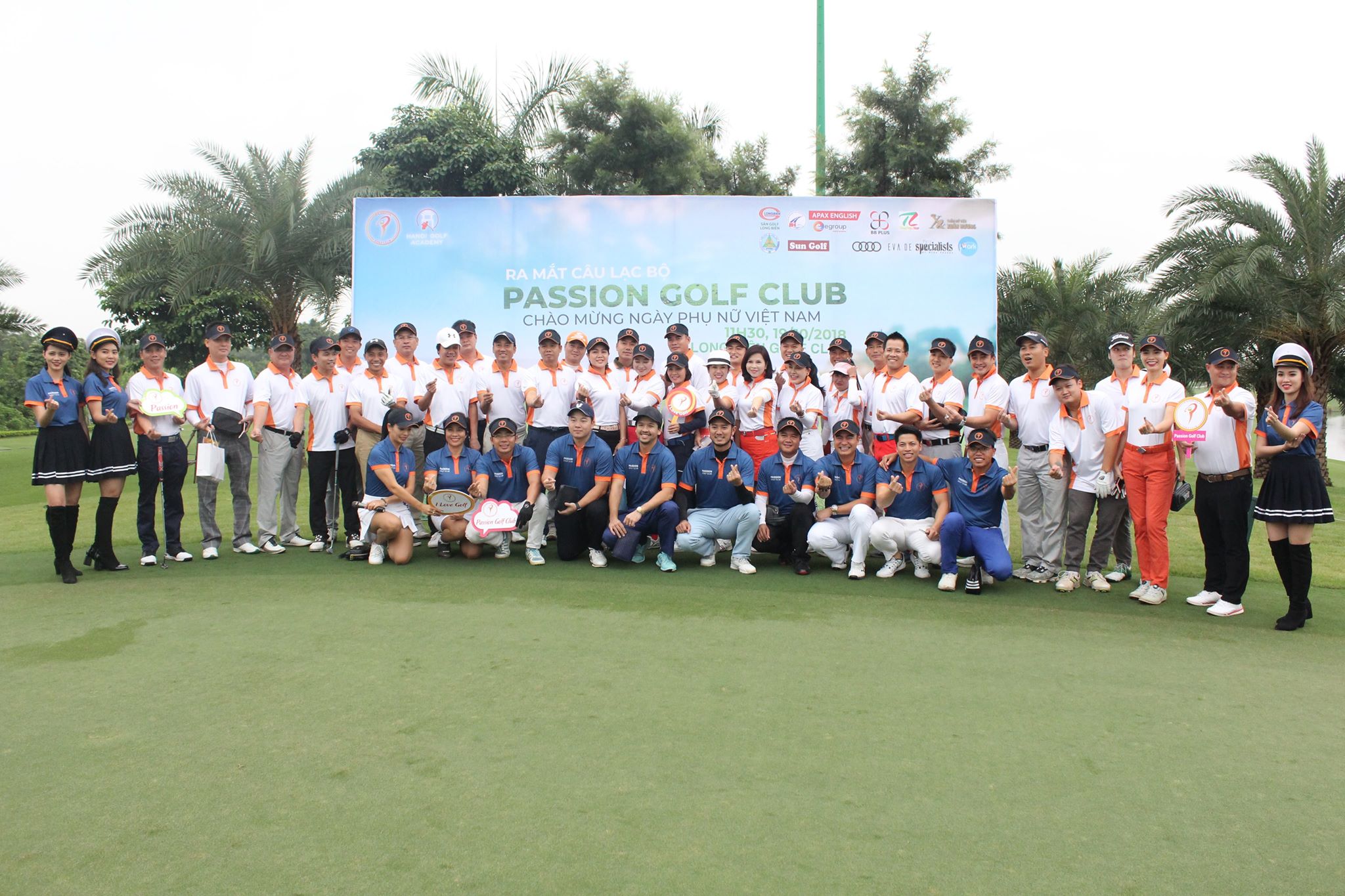 Giải Golf ra mắt CLB Passion Golf Club thu hút 80 golfer tham dự
