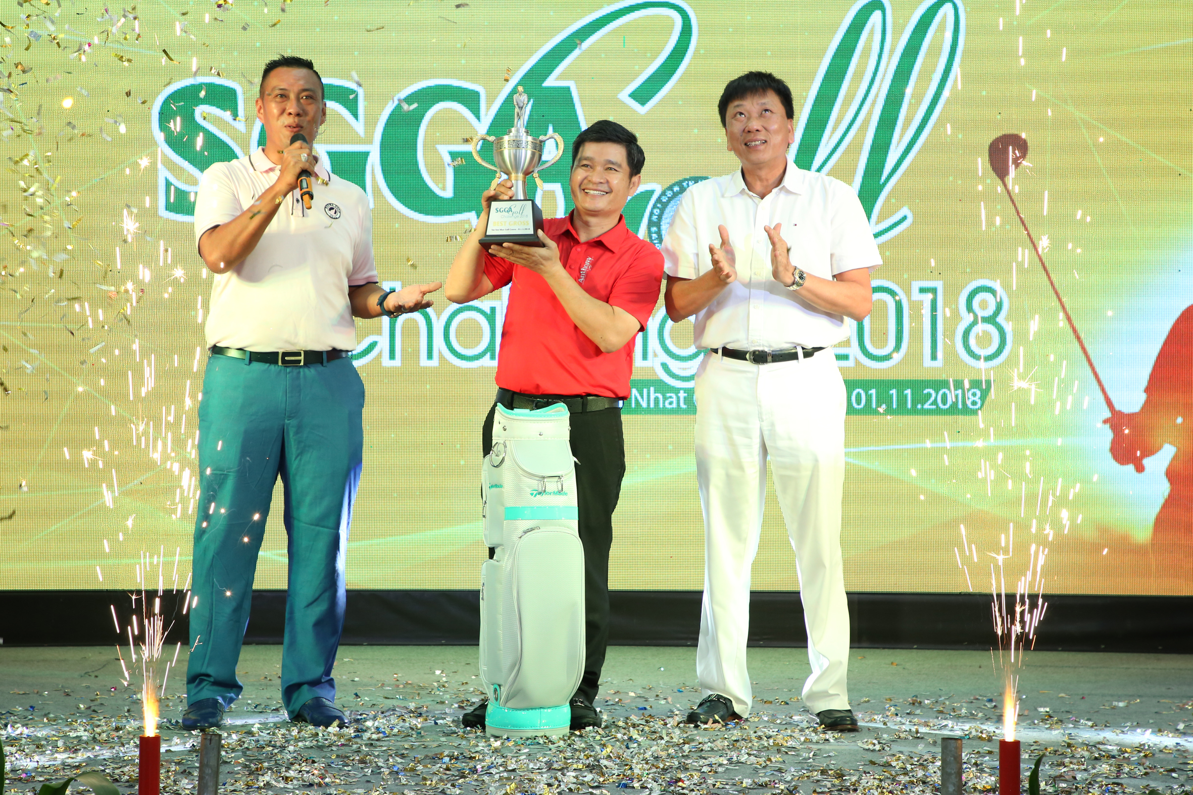 Vinh quang tại SGGA Golf Challenge 2018 gọi tên golfer Nguyễn Văn Thống
