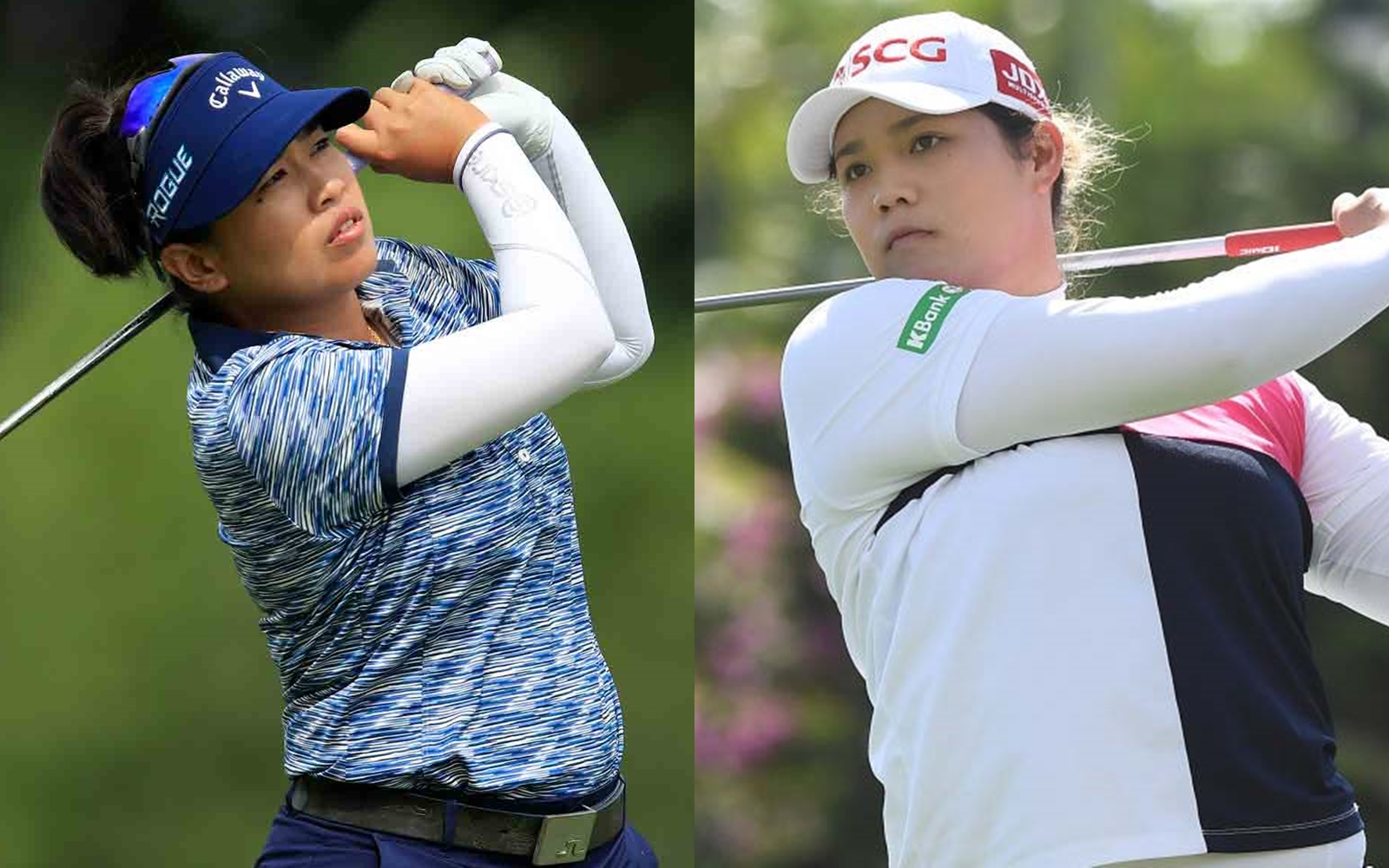 Cặp golfer Thái Lan nắm thế thượng phong tại Blue Bay LPGA