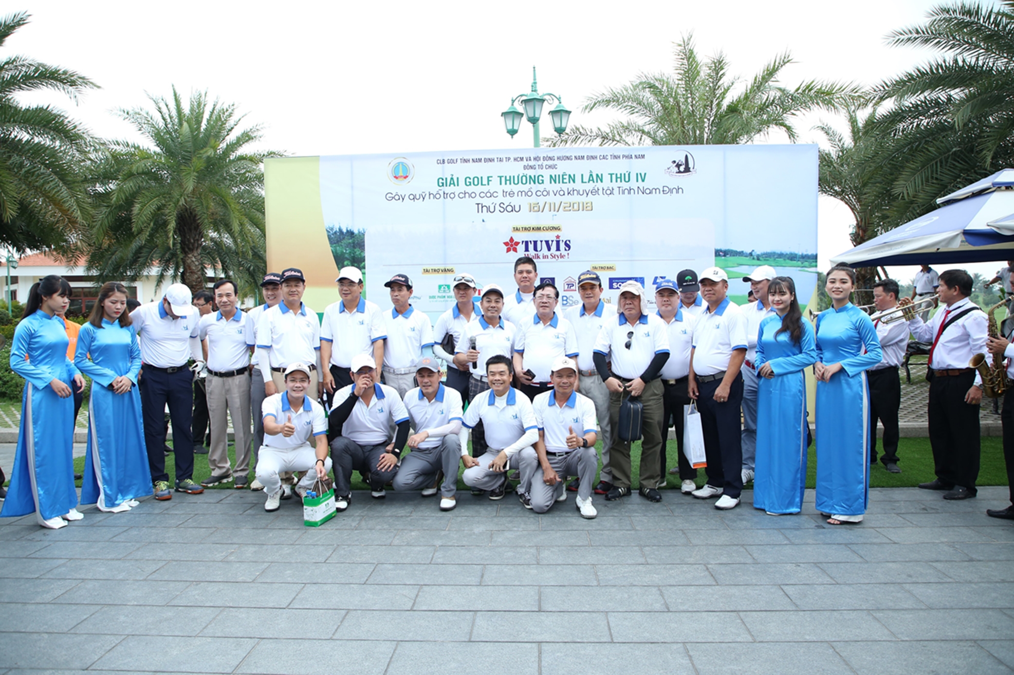 Những hình ảnh đầu tiên tại giải golf 'Gây quỹ từ thiện cho các trẻ mồ côi và khuyết tật tỉnh Nam Định'