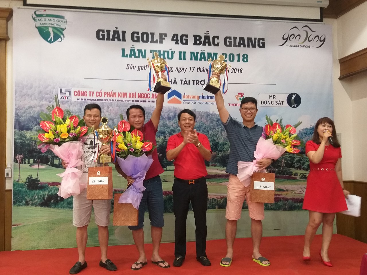 Giải Golf 4G Bắc Giang Lần Thứ II năm 2018 thành công tốt đẹp