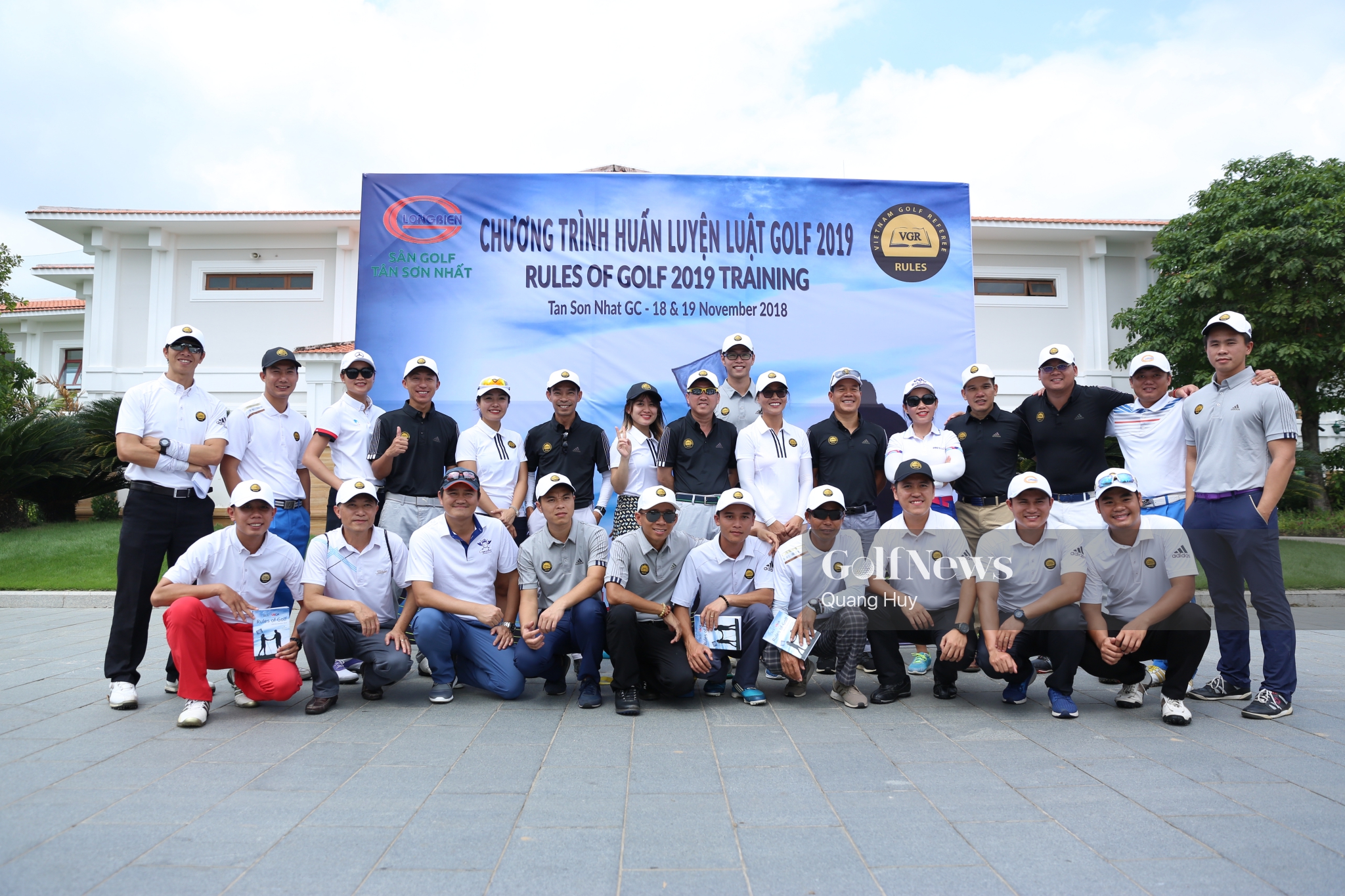 CLB trọng tài golf Việt Nam tổ chức Chương trình huấn luyện luật golf 2019