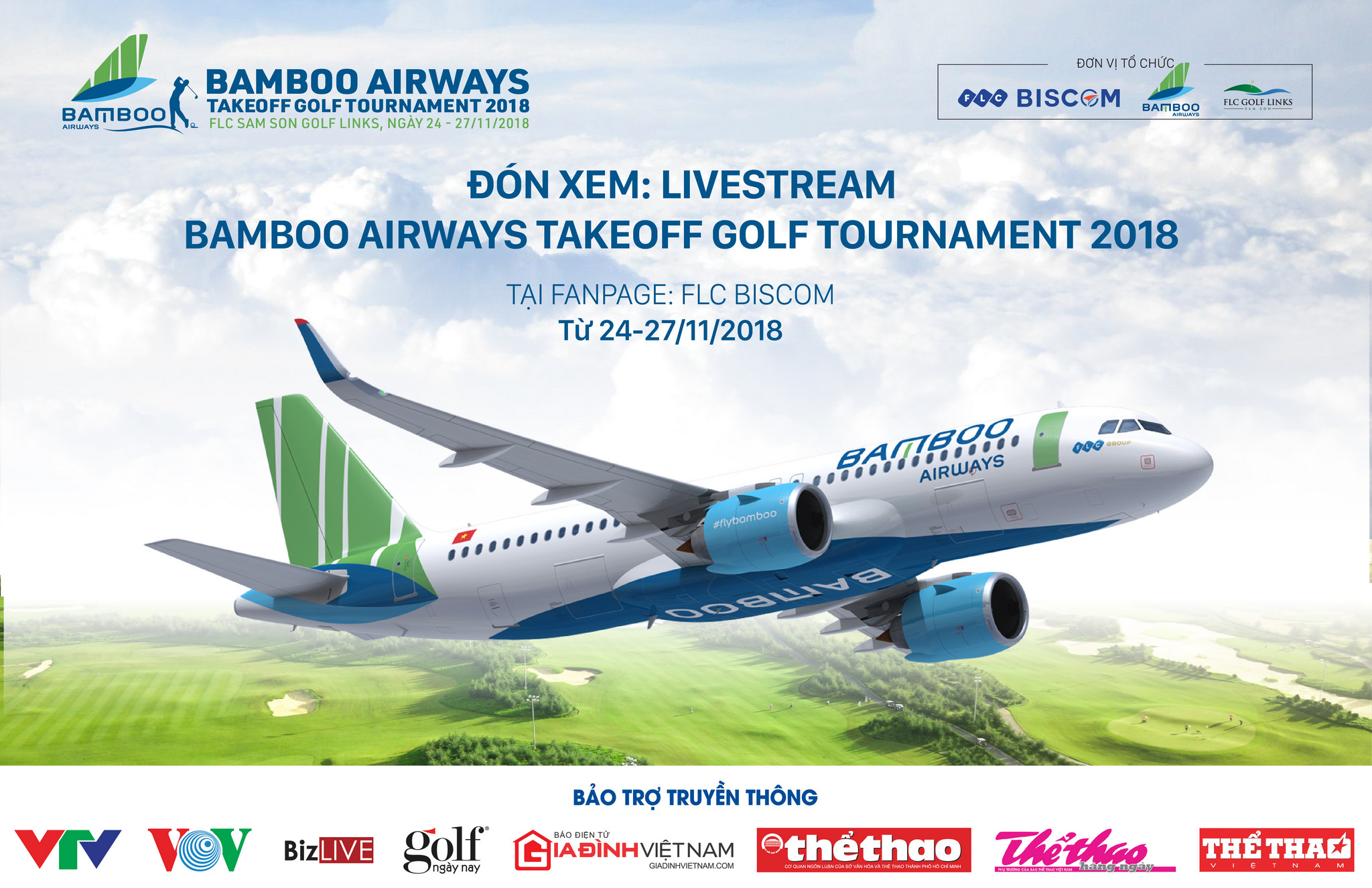 Bamboo Airways Takeoff Golf Tournament 2018: Giải đấu của những cái nhất