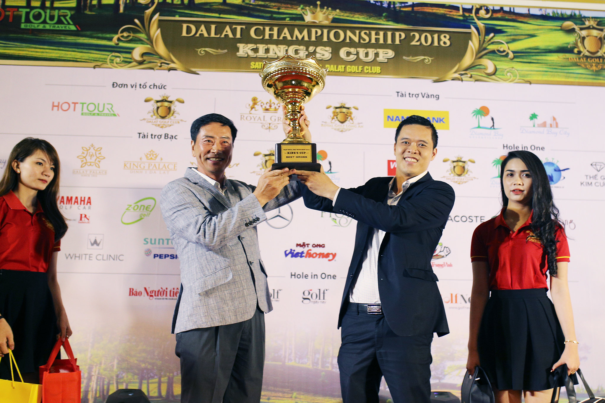 Golfer Kim Myung Su xuất sắc giành Best Gross tại giải Da Lat Championship 2018 – King’s Cup