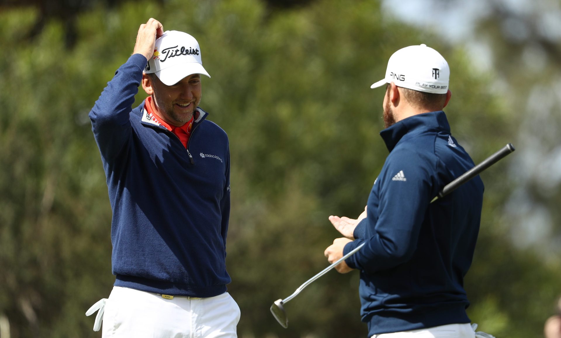 Ian Poulter, Tyrell Hatton chung sức đưa Anh dẫn đầu vòng 1 World Cup of Golf