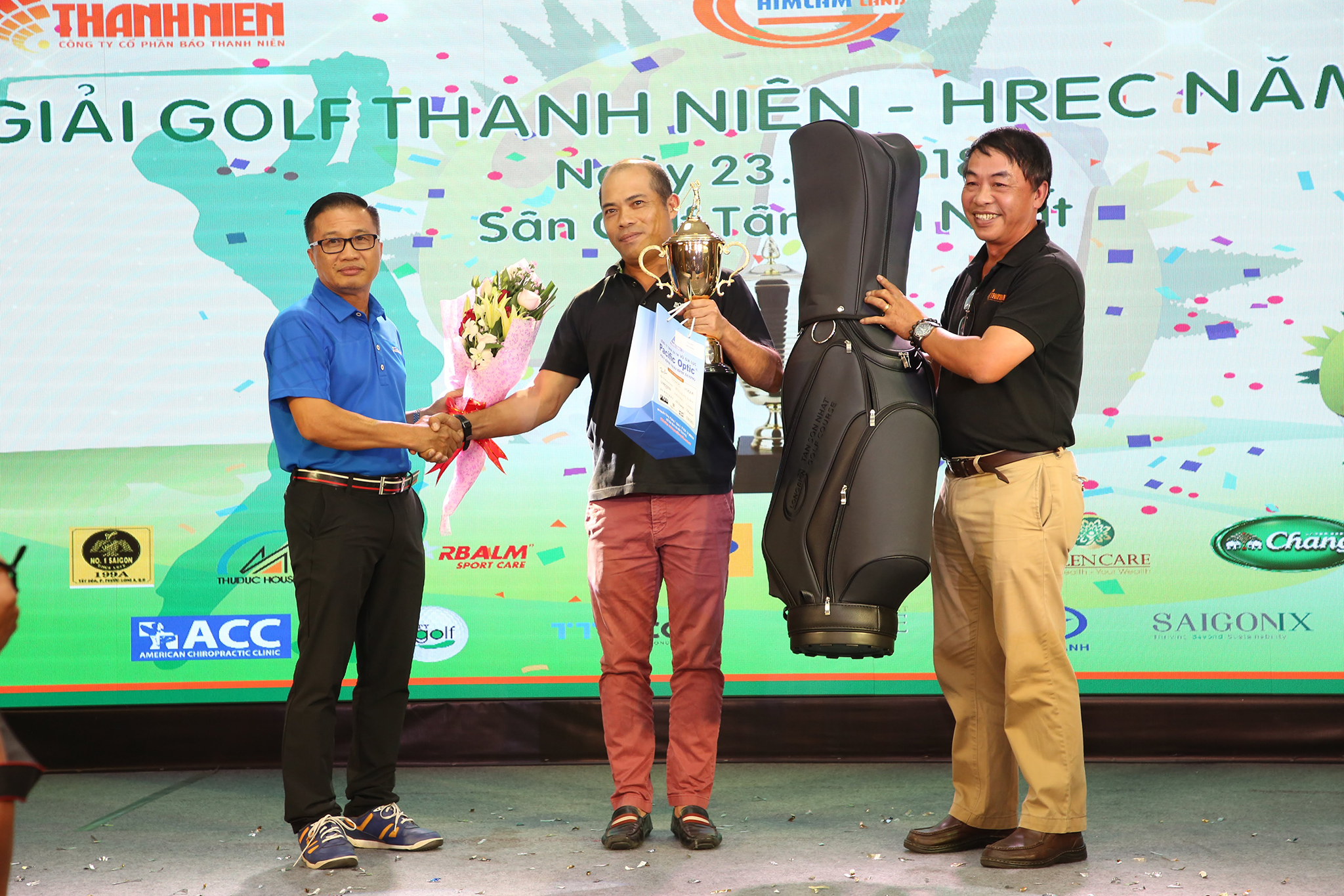 Golfer Trần Hùng Vinh xuất sắc giành Best Gross giải Thanh Niên - HREC 2018