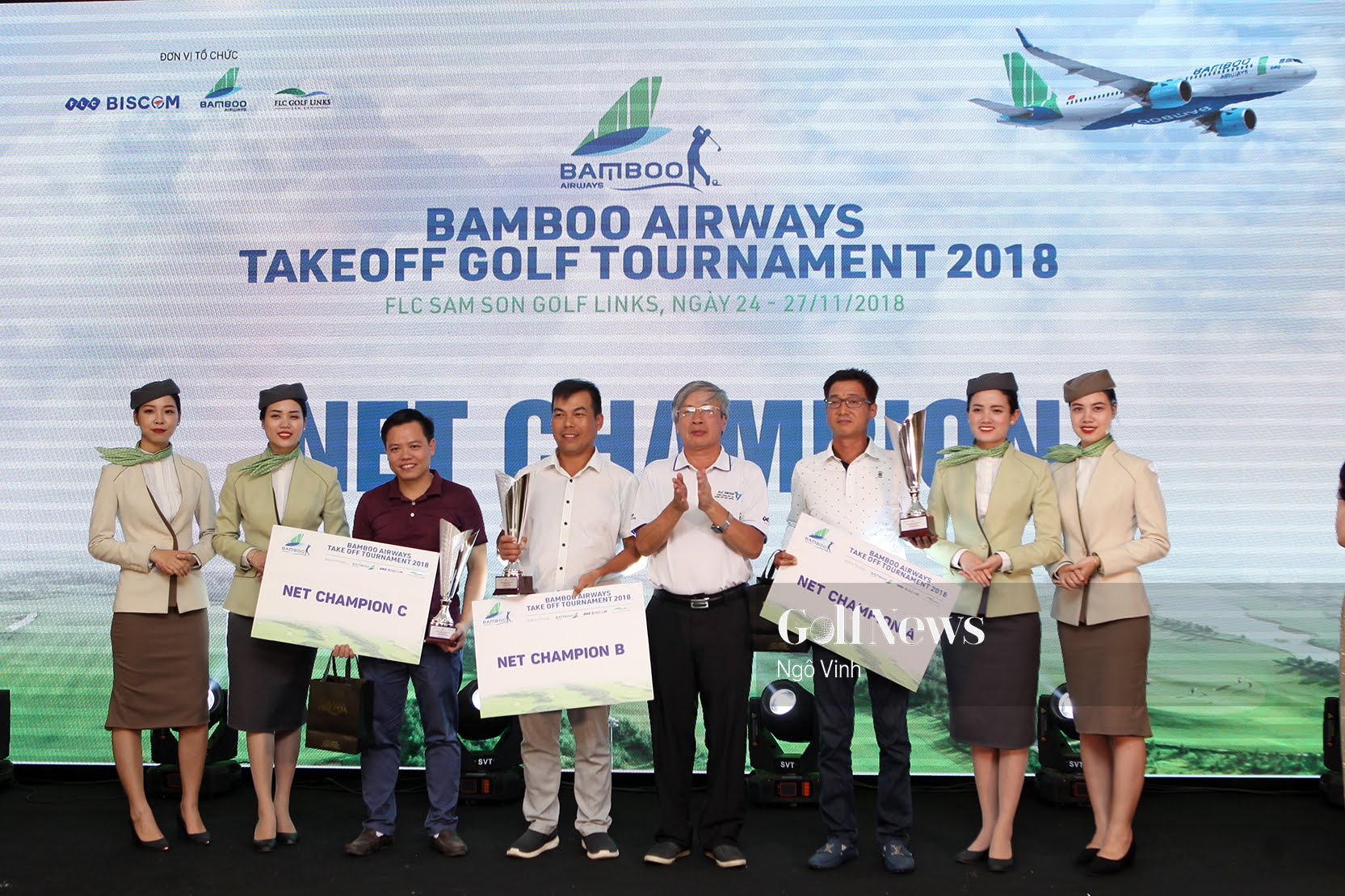 Bamboo Airways Takeoff Golf Tournament 2018 - Buổi thứ 5: Kim Jeong Sik giành Best Net bảng A