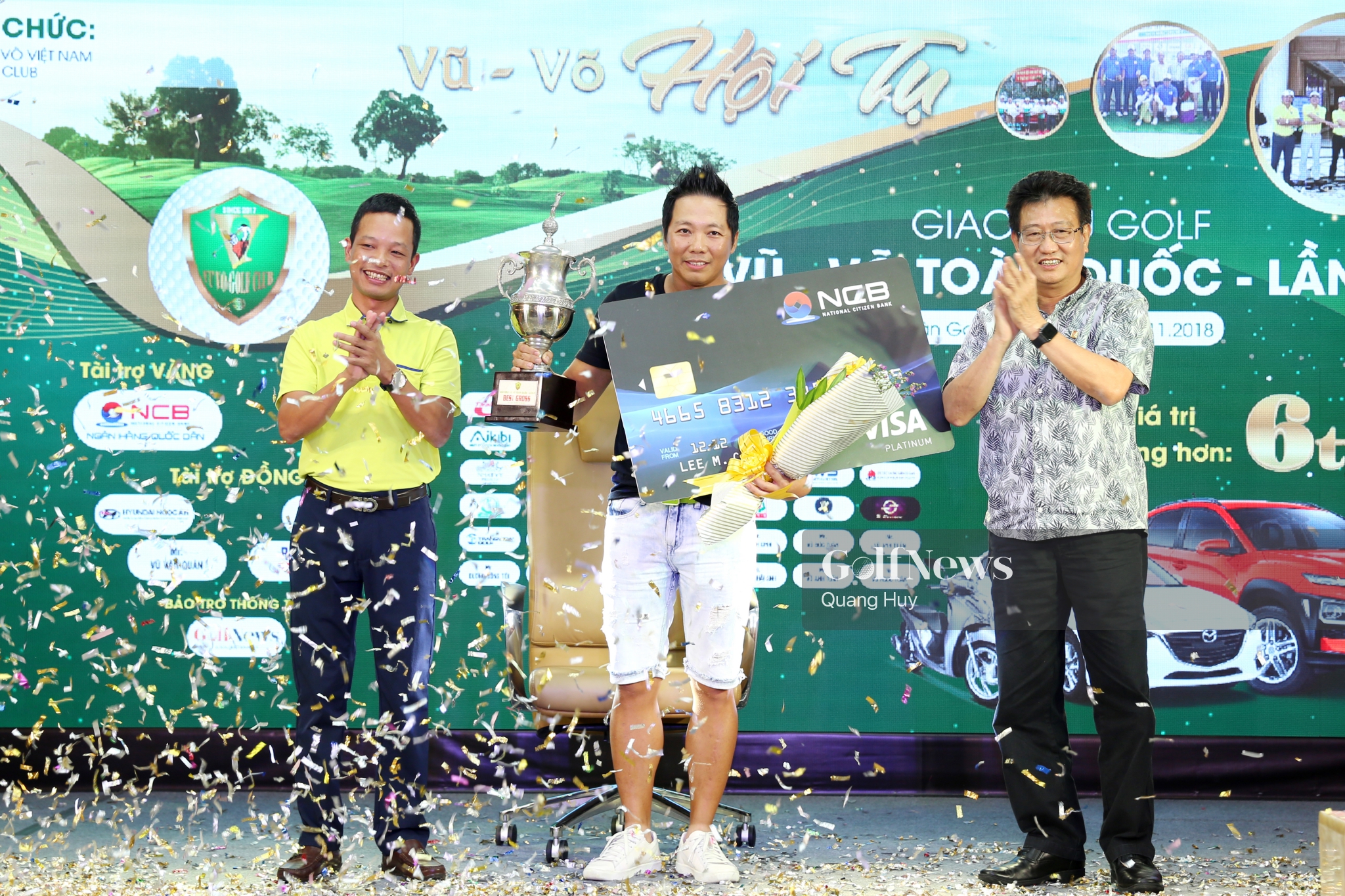 Golfer Võ Hoàng Minh giành Best Gross giải 'Vũ Võ hội tụ'