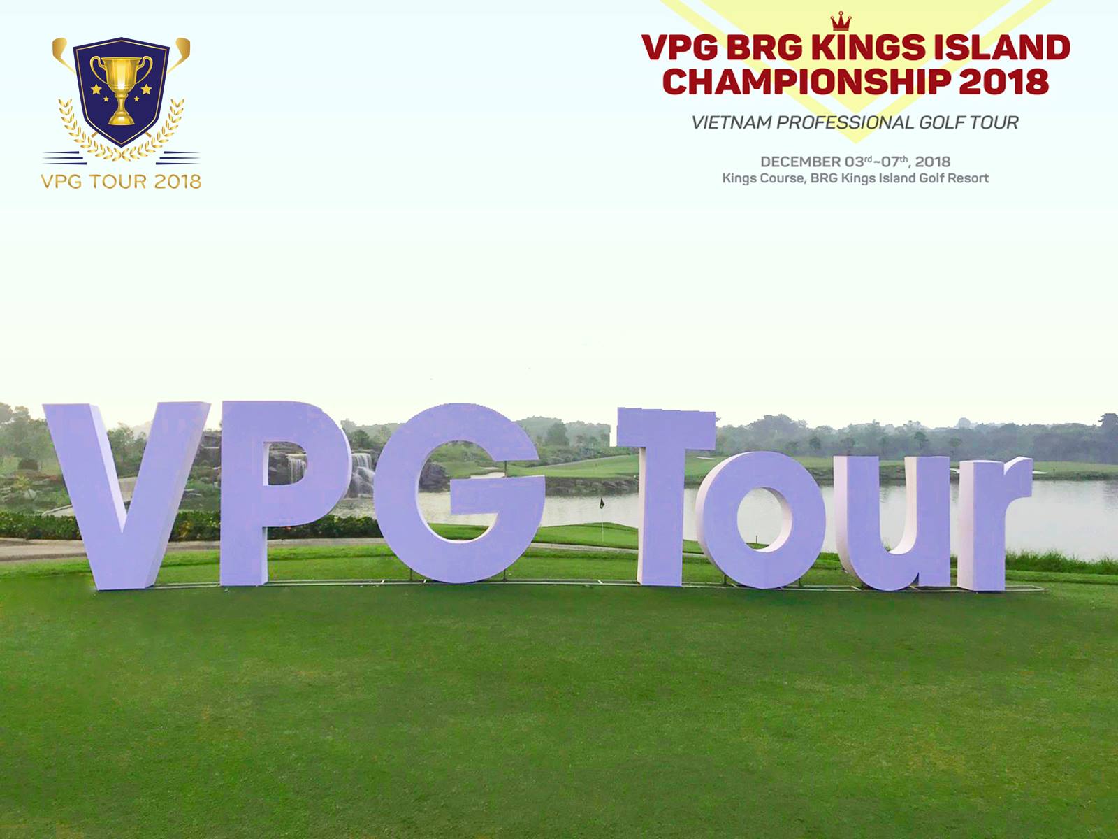 Trần Lê Duy Nhất, Nguyễn Văn Bằng chia sẻ ngôi đầu sau vòng 1 VPG BRG Kings Island 2018