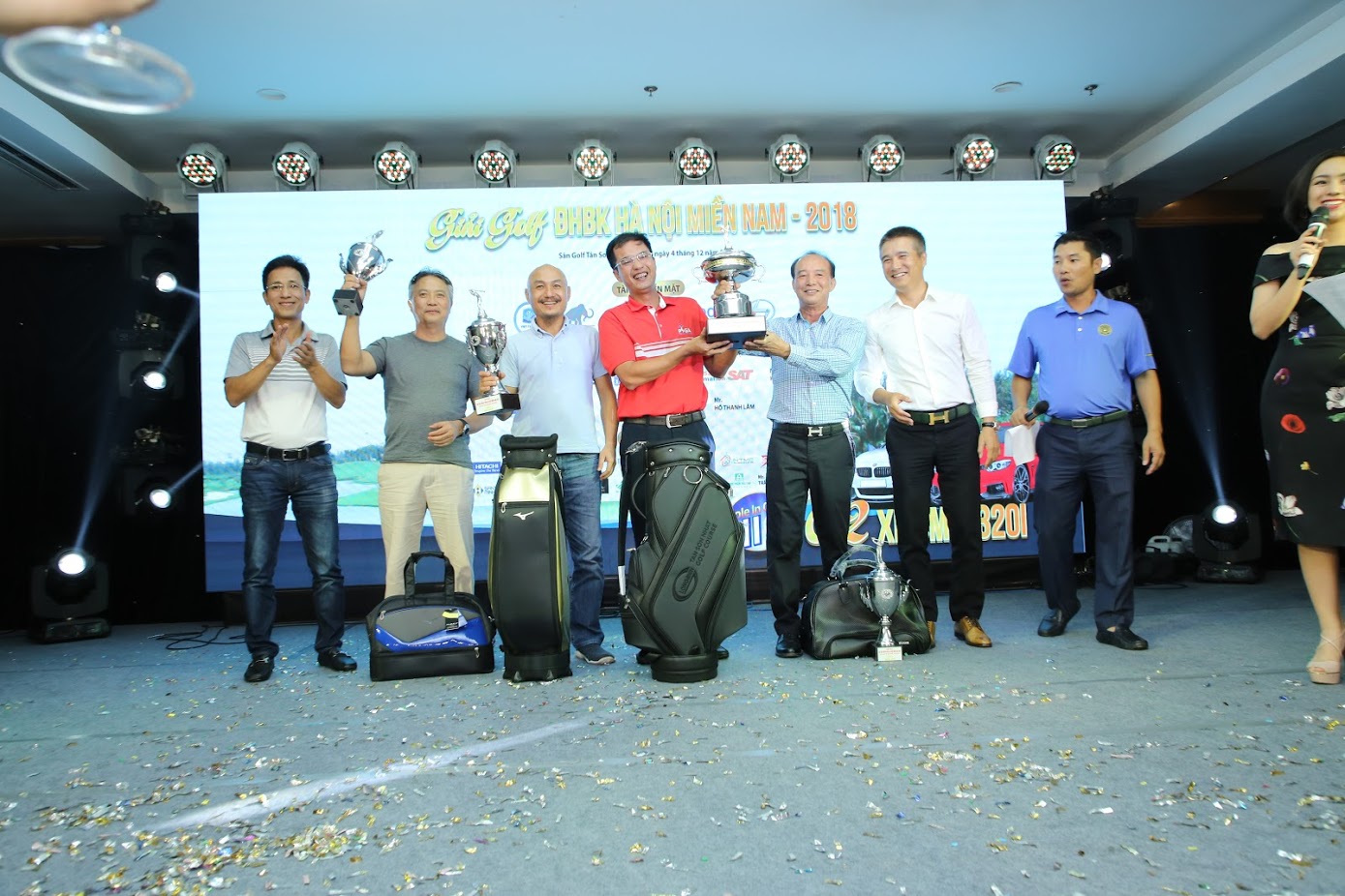 Đỗ Hồng Hải xuất sắc giành Best Gross ở giải golf ĐHBK Hà Nội Miền Nam 2018