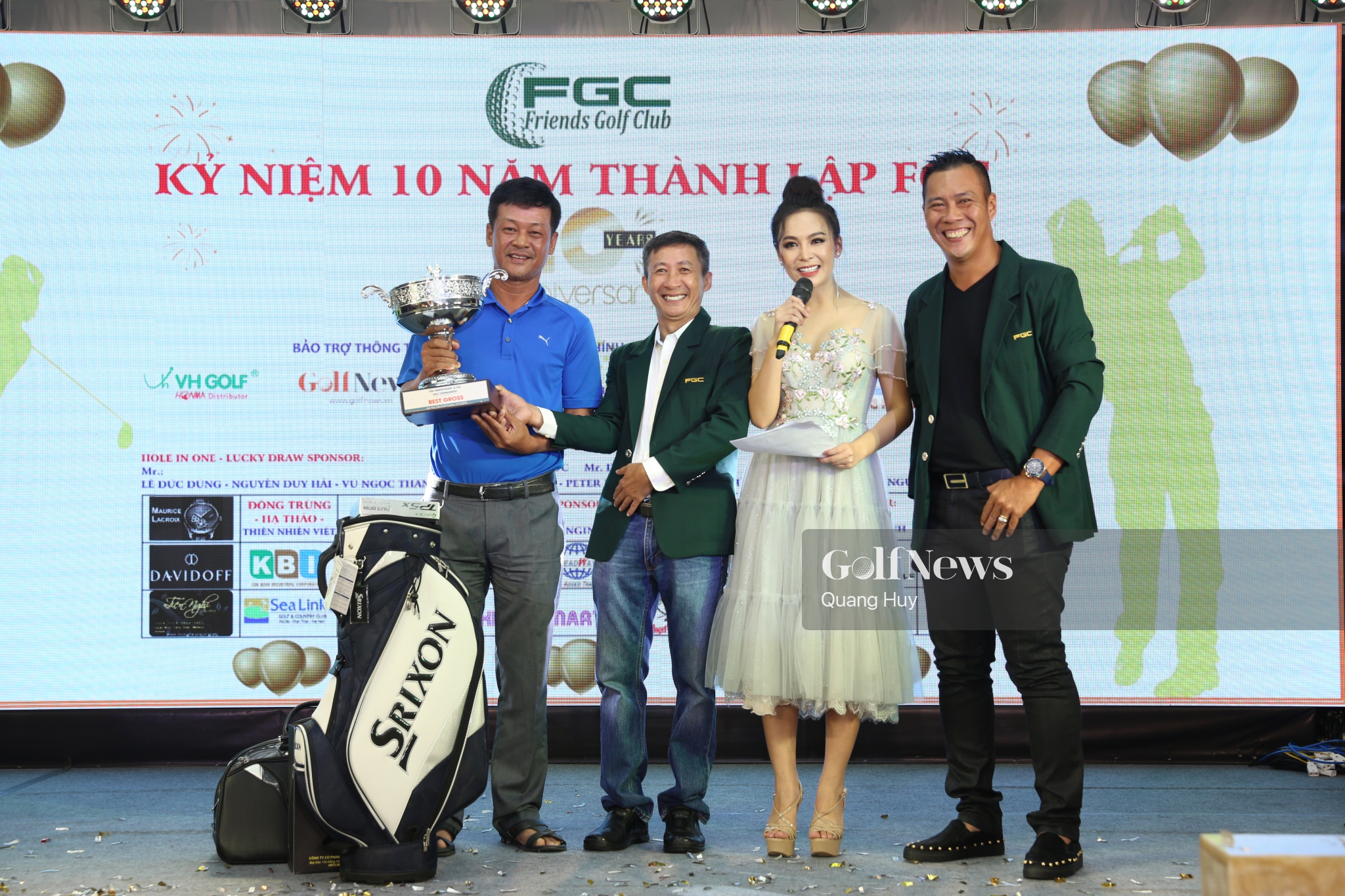 Vinh quang tại giải golf Mừng kỷ niệm 10 năm thành lập CLB FGC gọi tên golfer Lê Hồng Sơn