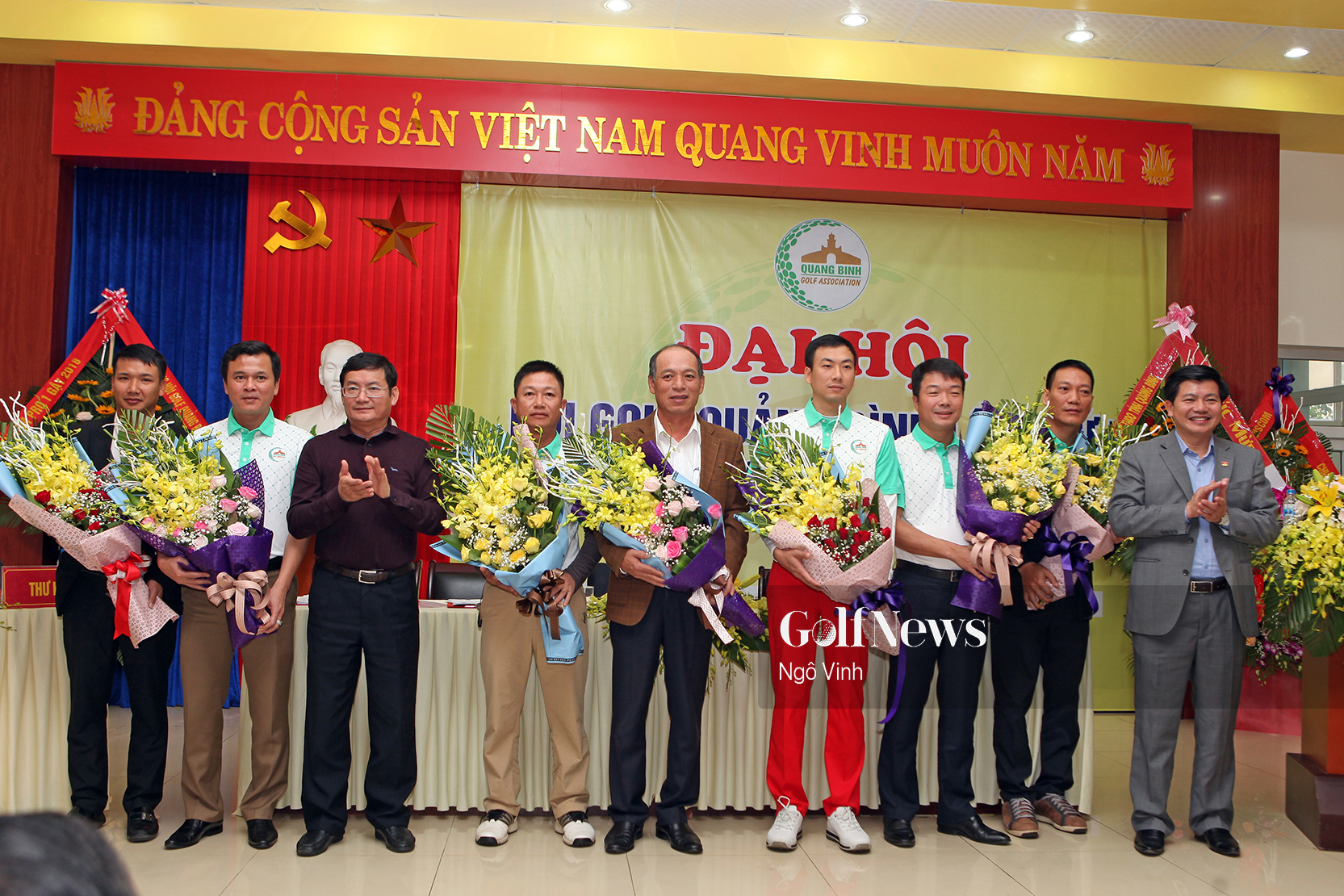 Hội Golf Quảng Bình ra mắt BCH nhiệm kỳ 2018 - 2023