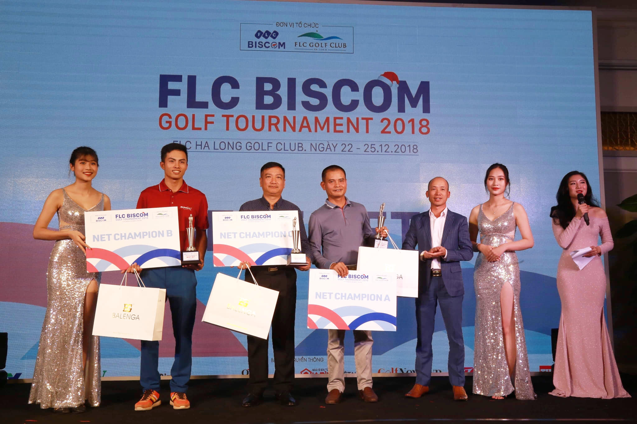 FLC Biscom Golf Tournament 2018 buổi thi đấu thứ 2: Net 69, Golfer Nguyễn Mạnh Thuỷ giành giải Nhất bảng A