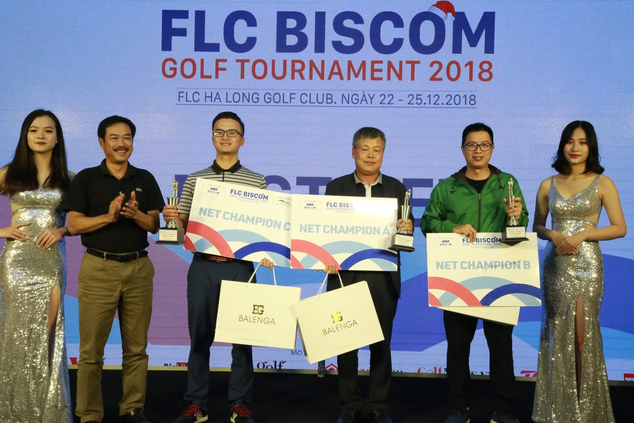 FLC Biscom Golf Tournament 2018 buổi thi đấu thứ 6: Golfer Jeon Seondong giành Best Net bảng A