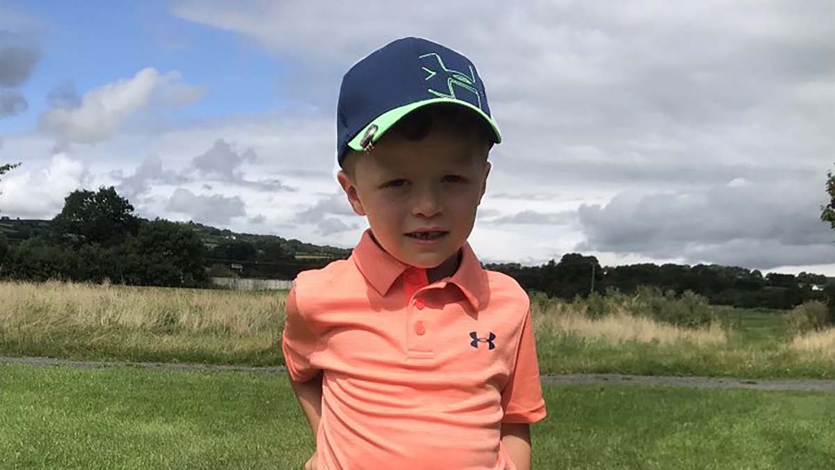 'Tiểu Rory McIlroy': Thần đồng 6 tuổi của làng golf