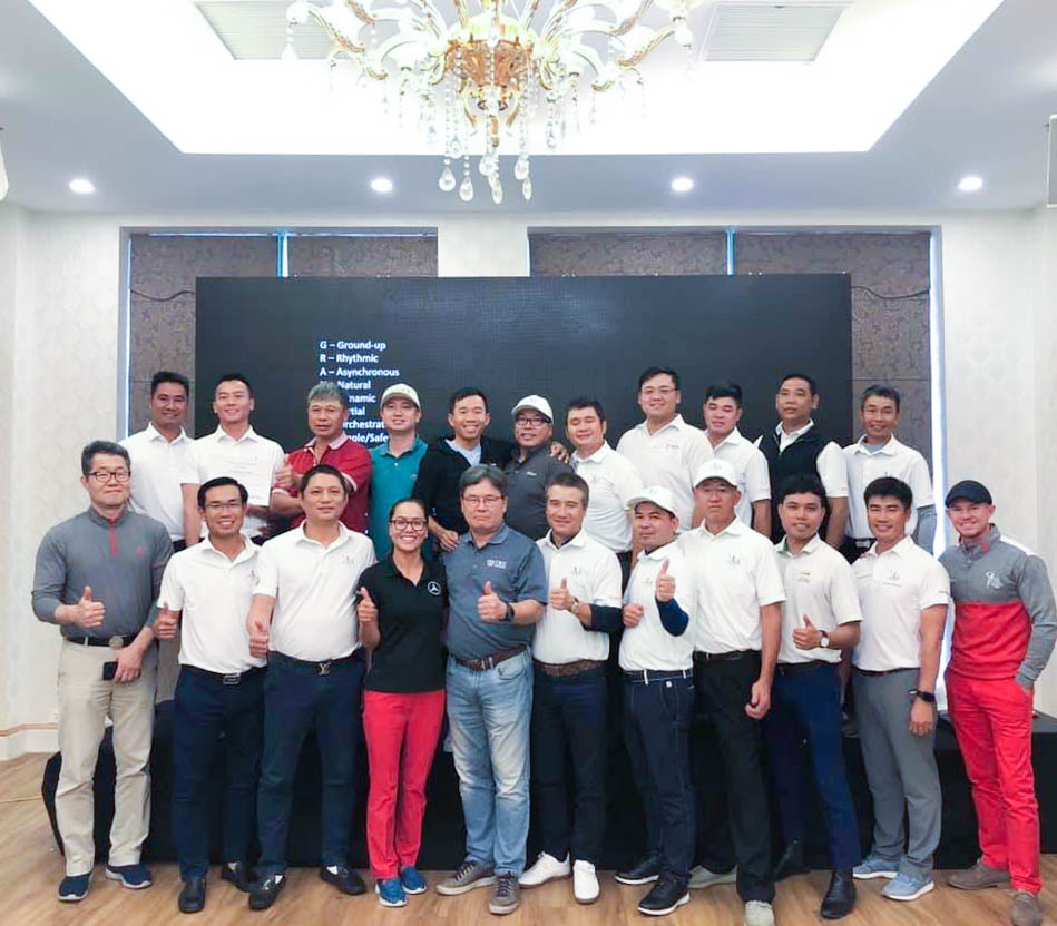 Tuần lễ đào tạo Biomechanics trong golf tại Việt Nam