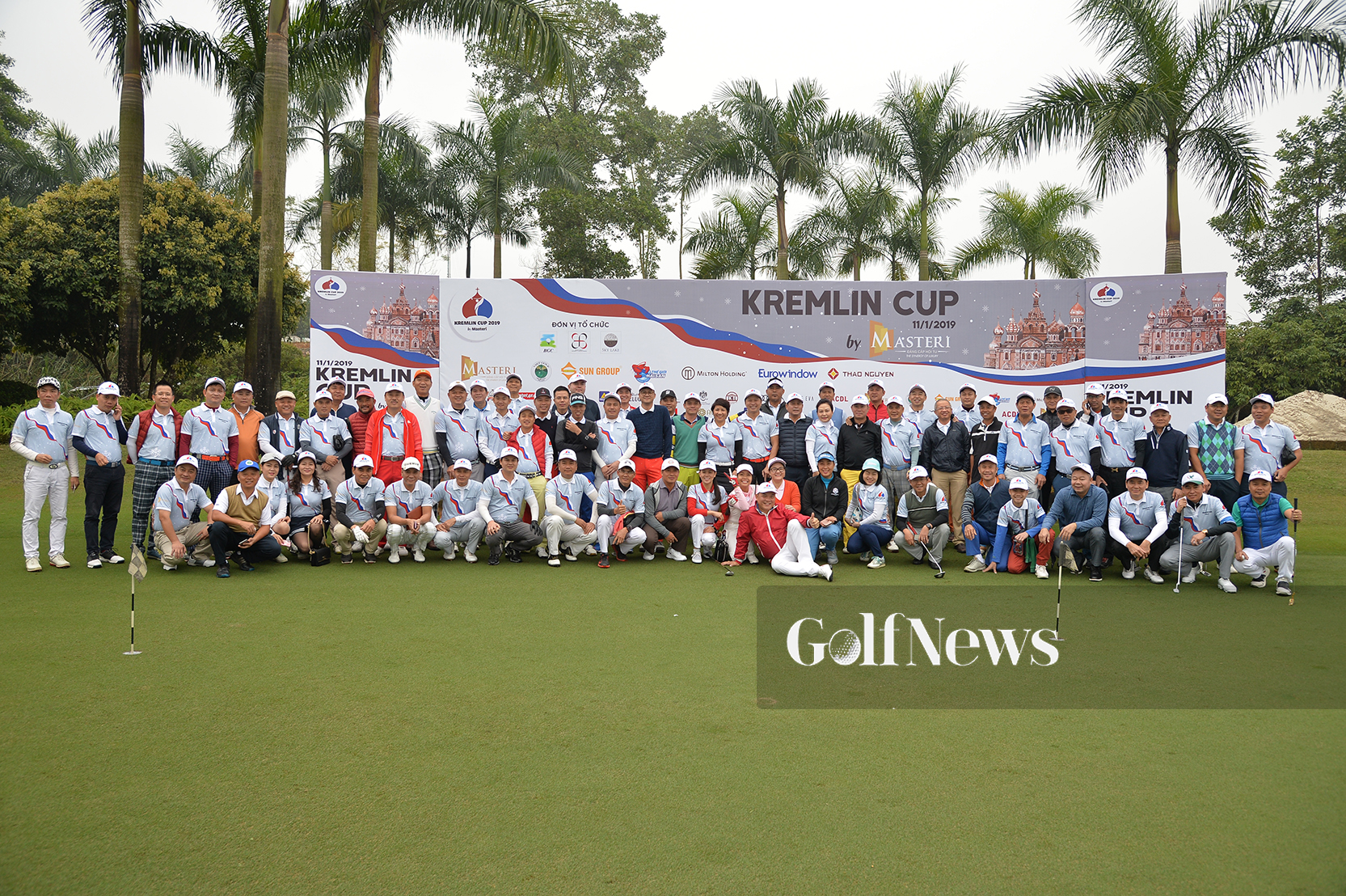 Giải golf Kremlin Cup 2019 chính thức khởi tranh