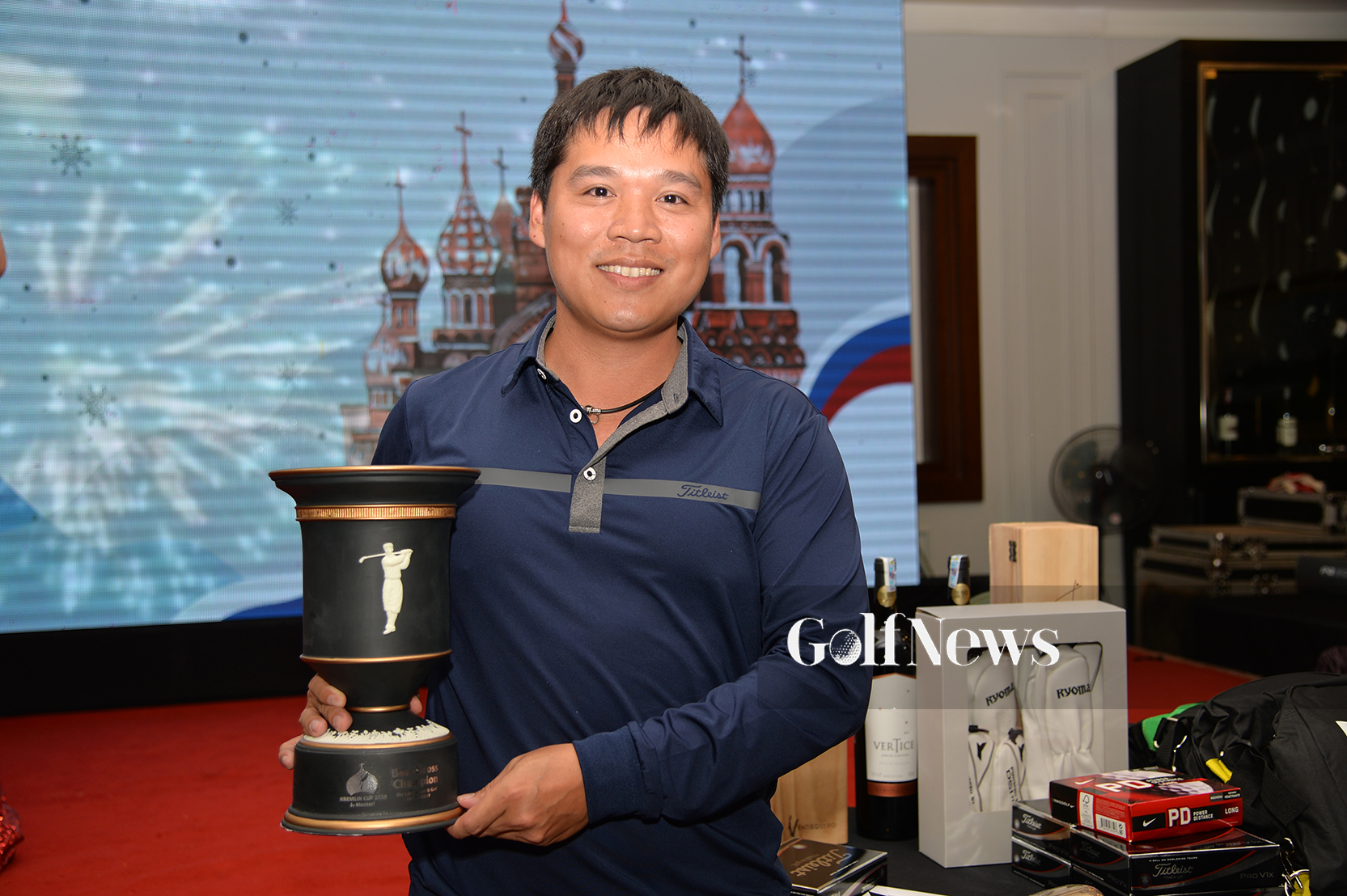 Golfer Nguyễn Quốc Mến vô địch giải Kremlin Cup 2019 by Masteri