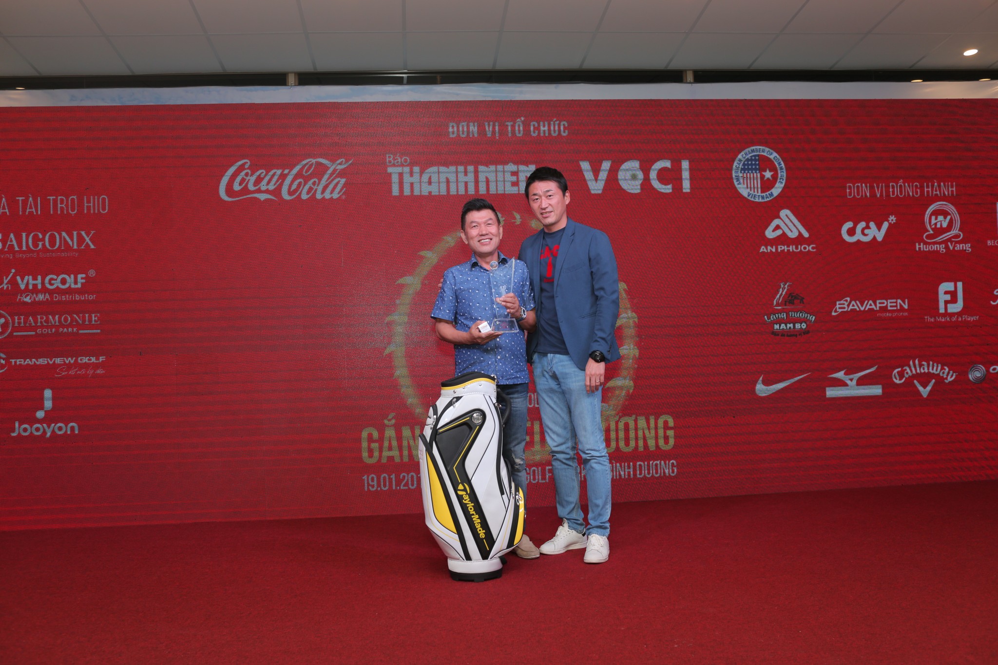 David Choi giành Best Gross ở giải golf Gắn Kết Yêu Thương 2019