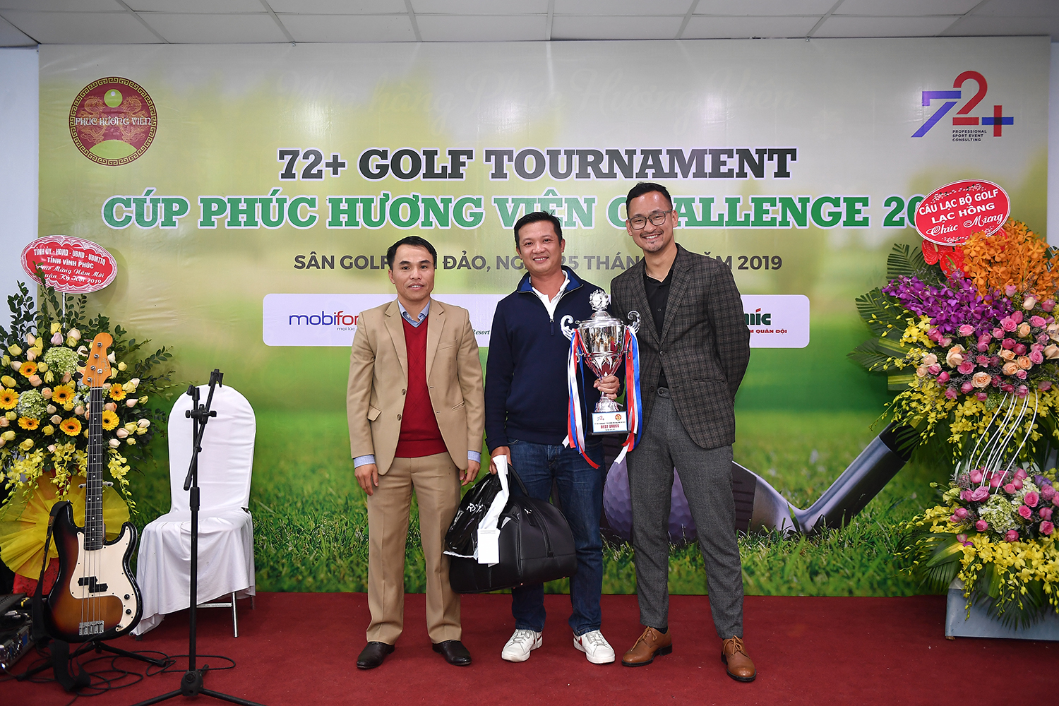 Golfer Trần Thế Cường vô địch “72+ Golf Tournament – Phúc Hương Viên Challenge Cup 2019”