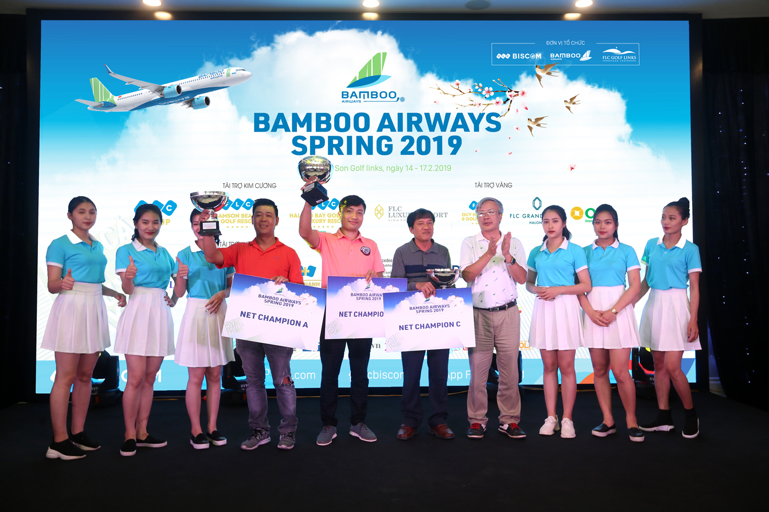 Bamboo Airways Spring 2019: Ghi 3 điểm Birdie, golfer Nguyễn Đức Ninh giành giải Nhất bảng A trong buổi thi đấu thứ 4