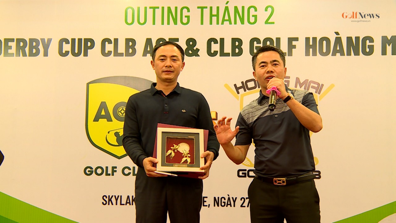 Derby Cup đầu tiên giữa CLB golf Hoàng Mai và CLB golf AOF