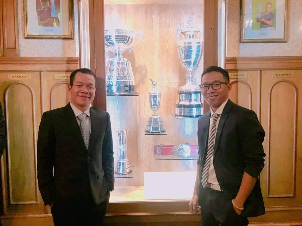 Trọng tài Phan Ngọc Tâm và Bạch Cường Khang đạt chứng chỉ luật golf level 3 của R&A