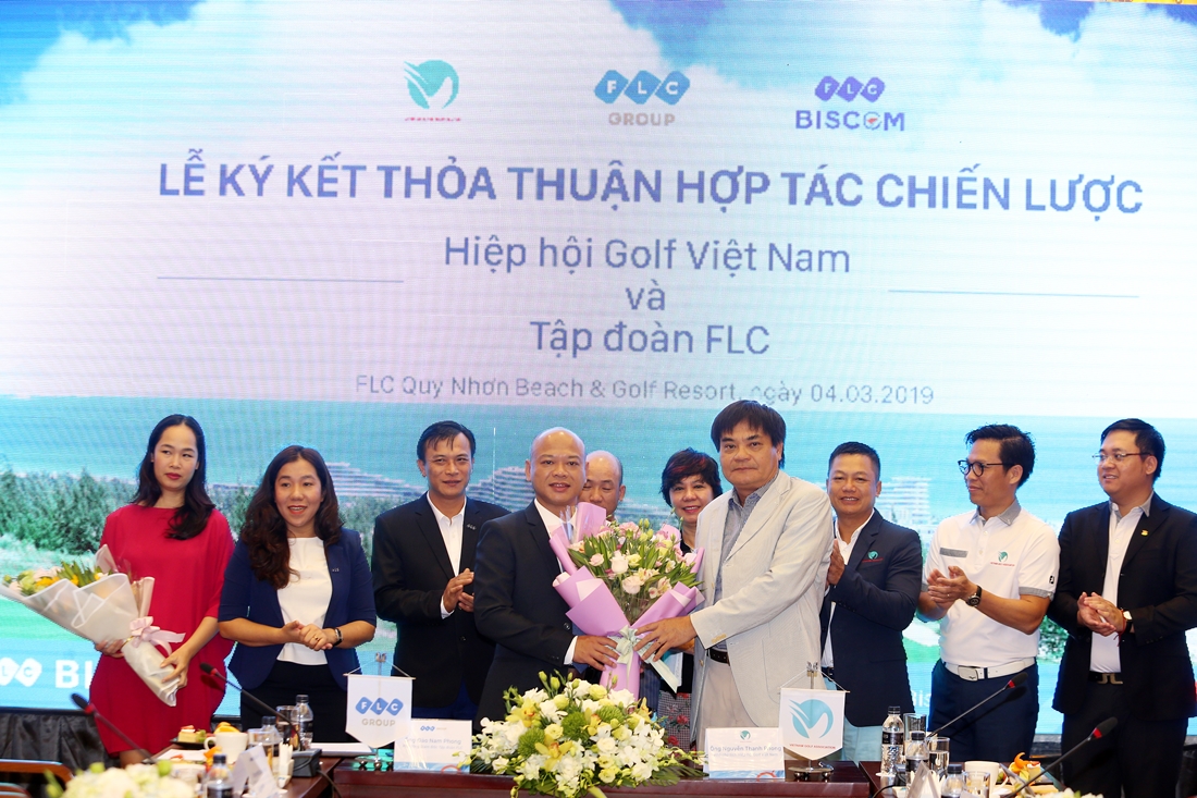 Hiệp hội golf Việt Nam - VGA và Tập đoàn FLC chung tay nâng tầm golf Việt