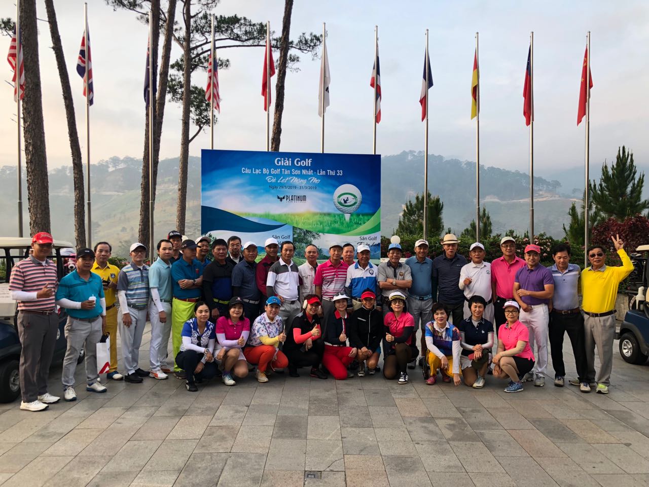 Giải golf CLB Tân Sơn Nhất lần thứ 33 tại Đà Lạt kết thúc bằng những dấu ấn khó quên