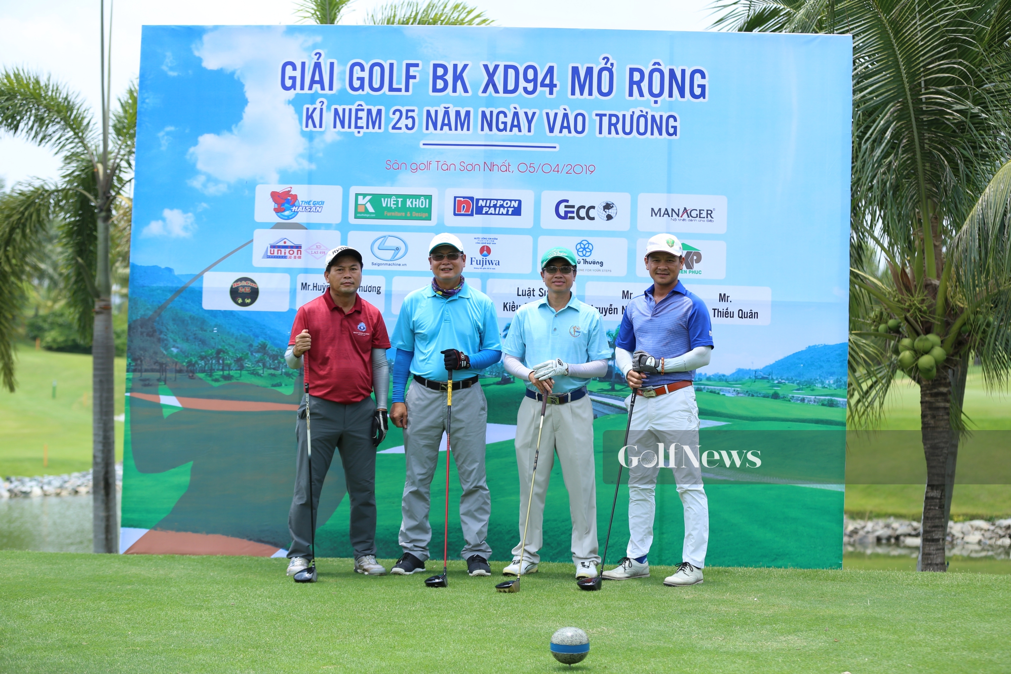 Giải Golf Bách Khoa XD94 Mở rộng tăng tình đoàn kết giữa các thành viên