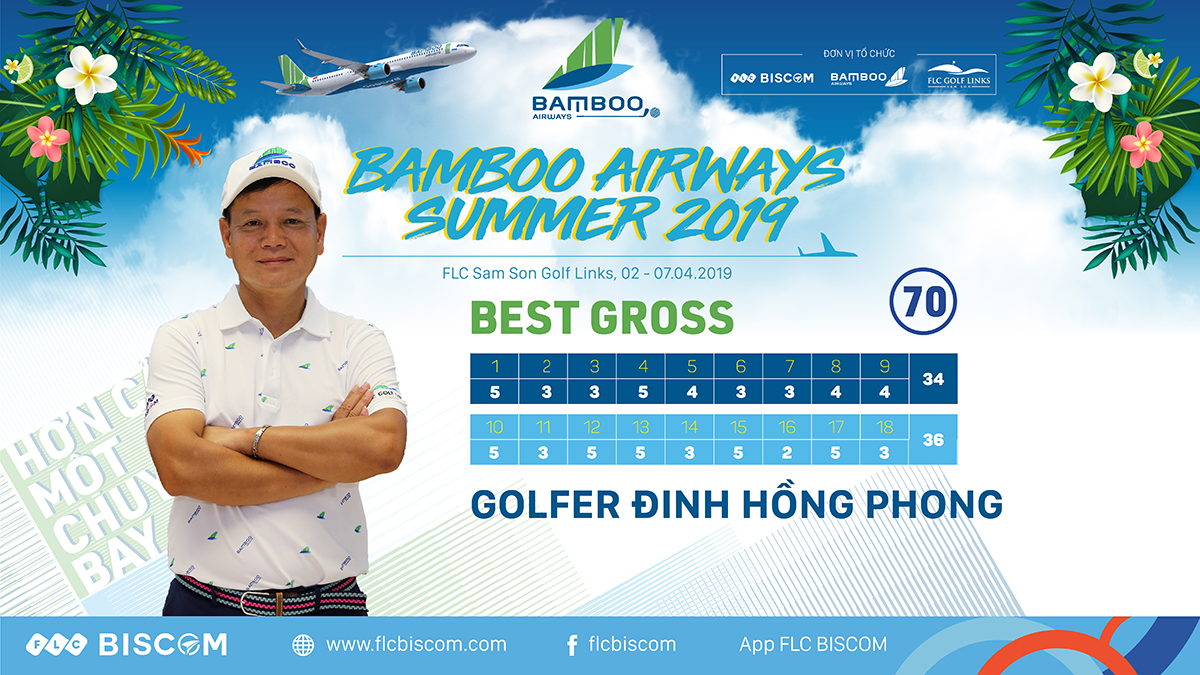 Bamboo Airways Summer 2019: Golfer Đinh Hồng Phong lên ngôi vô địch