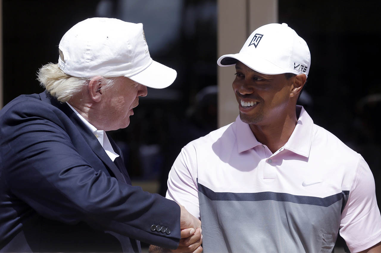 Tiger Woods nhận huân chương danh dự từ Tổng thống Mỹ