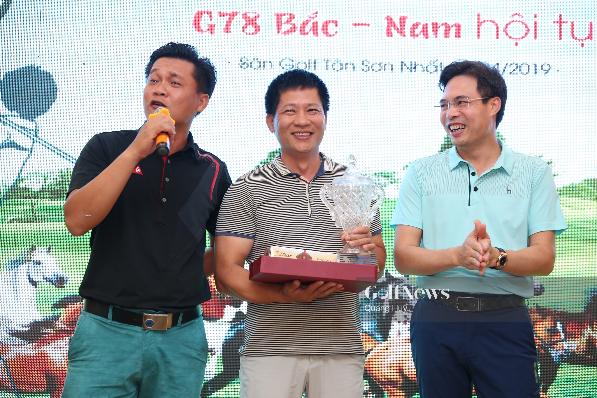 Nguyễn Hoàng Anh giành Best Net giải golf ra mắt CLB Golf G78 miền Nam