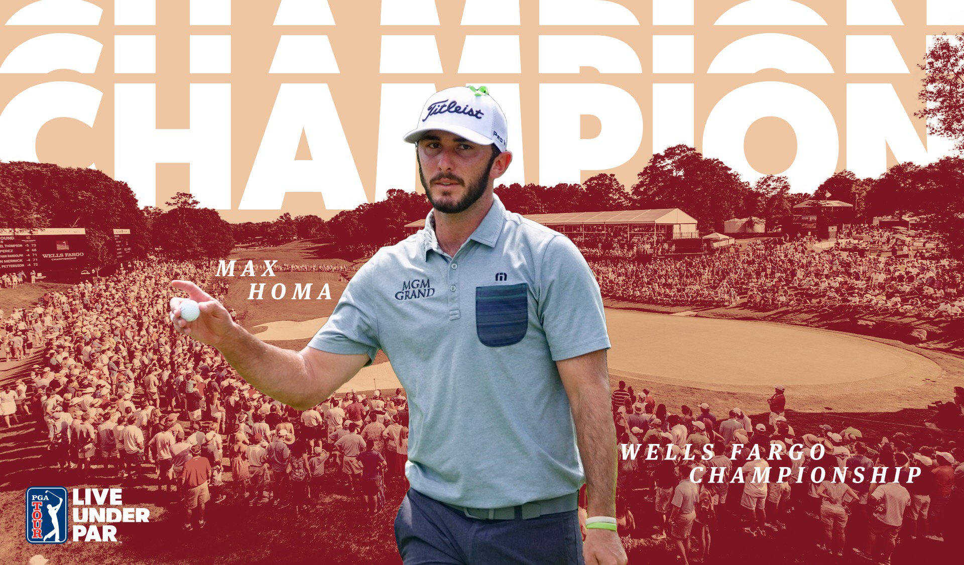 Max Homa vô địch Wells Fargo Championship, giành danh hiệu PGA Tour đầu tiên
