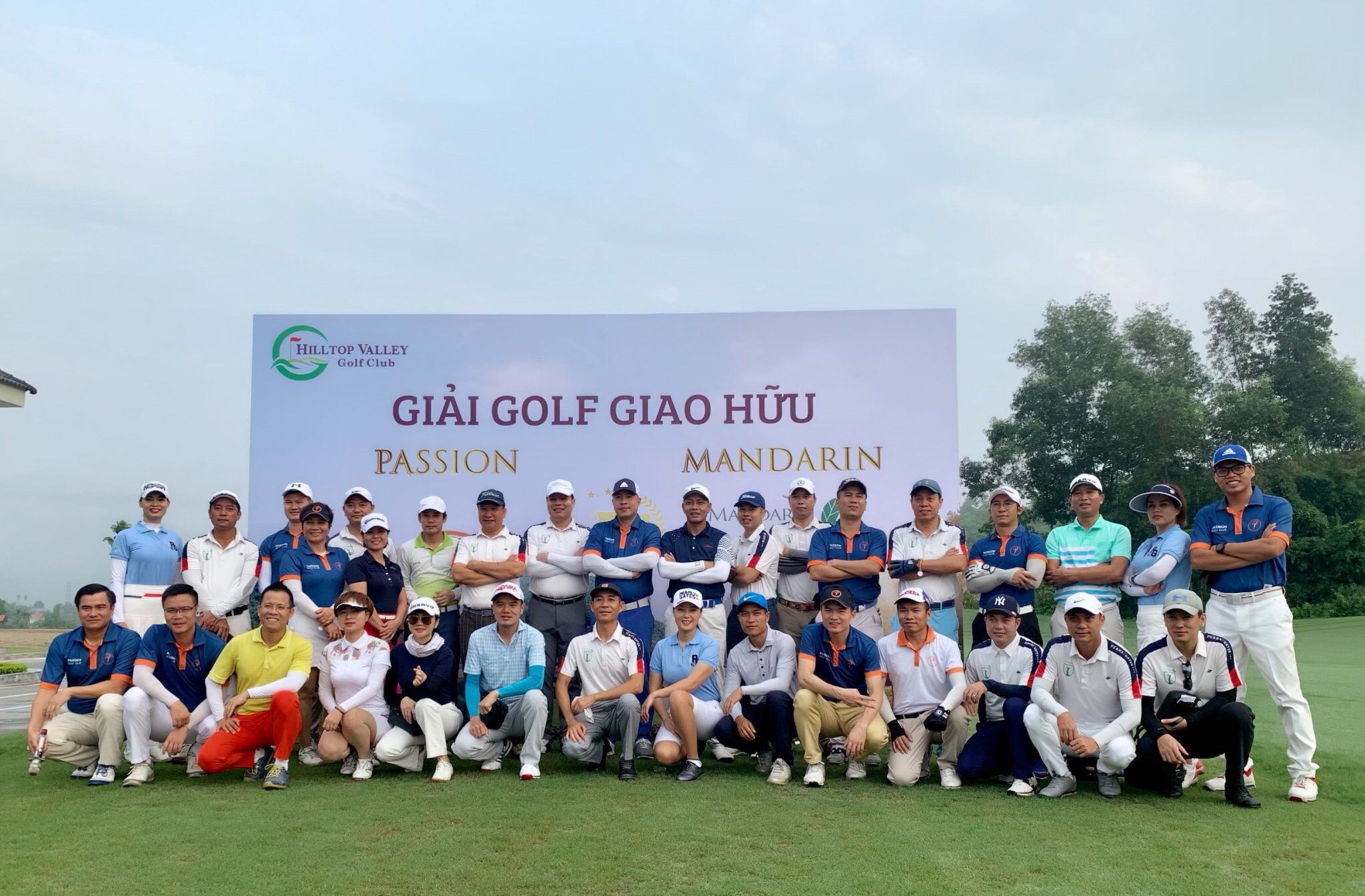 Hơn 60 golfer tham dự giải golf Giao hữu giữa CLB Passion và CLB Mandarin