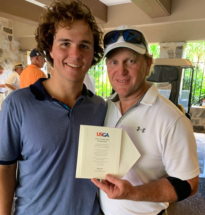 Con trai của Jack Nicklaus giành được vé vàng tham dự U.S. Senior Open