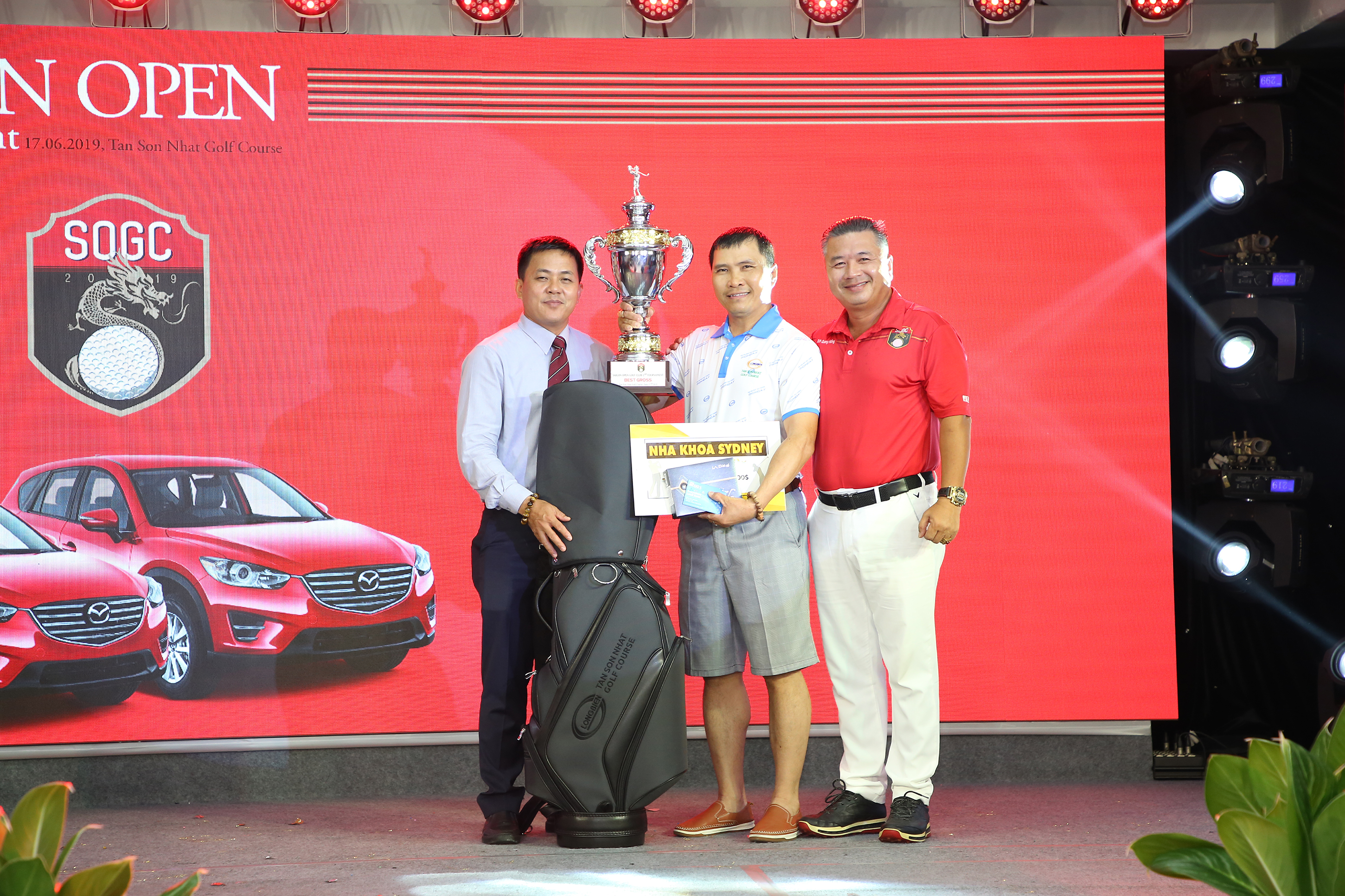 Nguyễn Quốc Tình đạt Best Gross giải golf Sai Gon Open tournament lần thứ 1