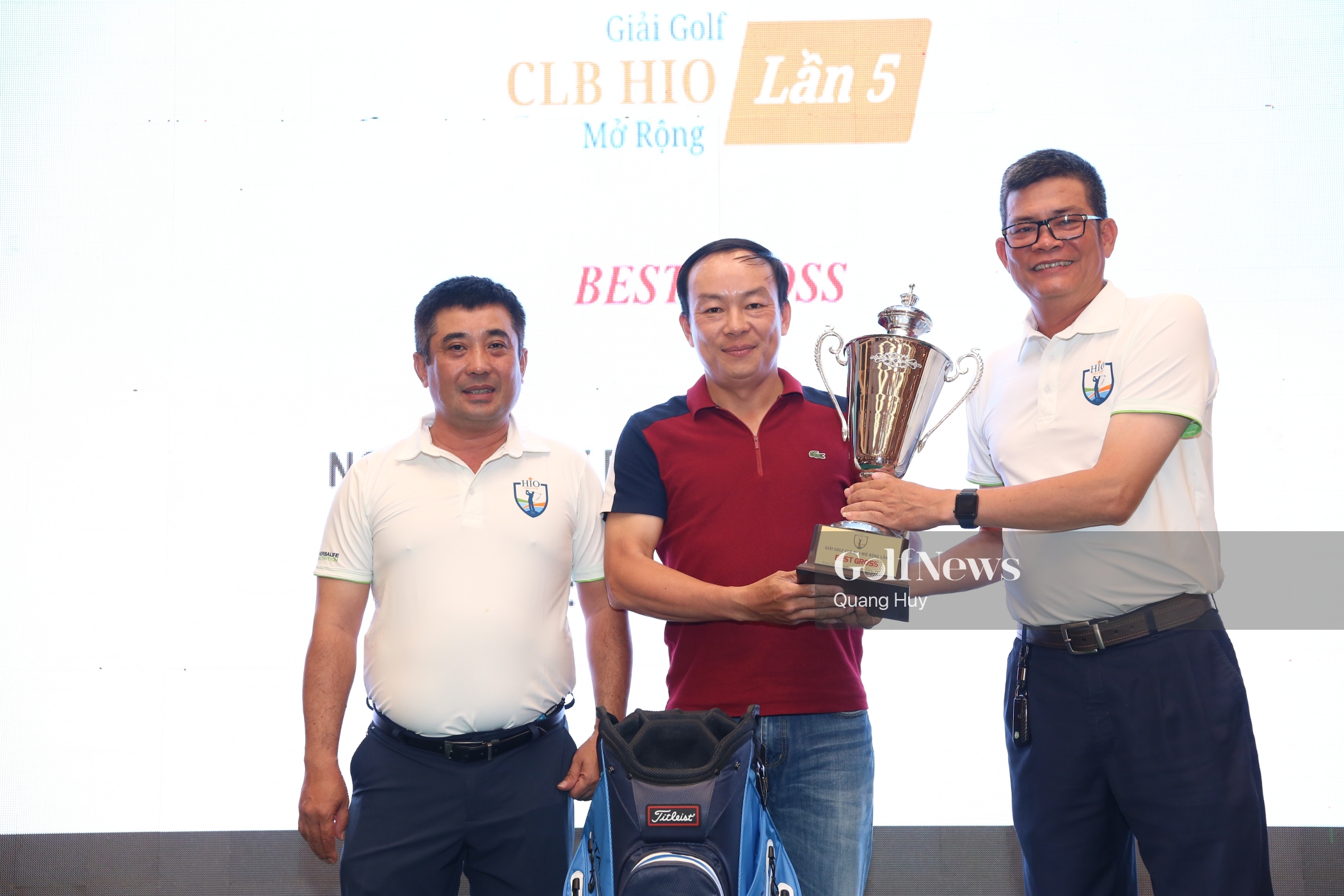 Golfer Nguyễn Huy Dũng giành Best Gross Giải Golf CLB HIO Mở rộng - Lần 5